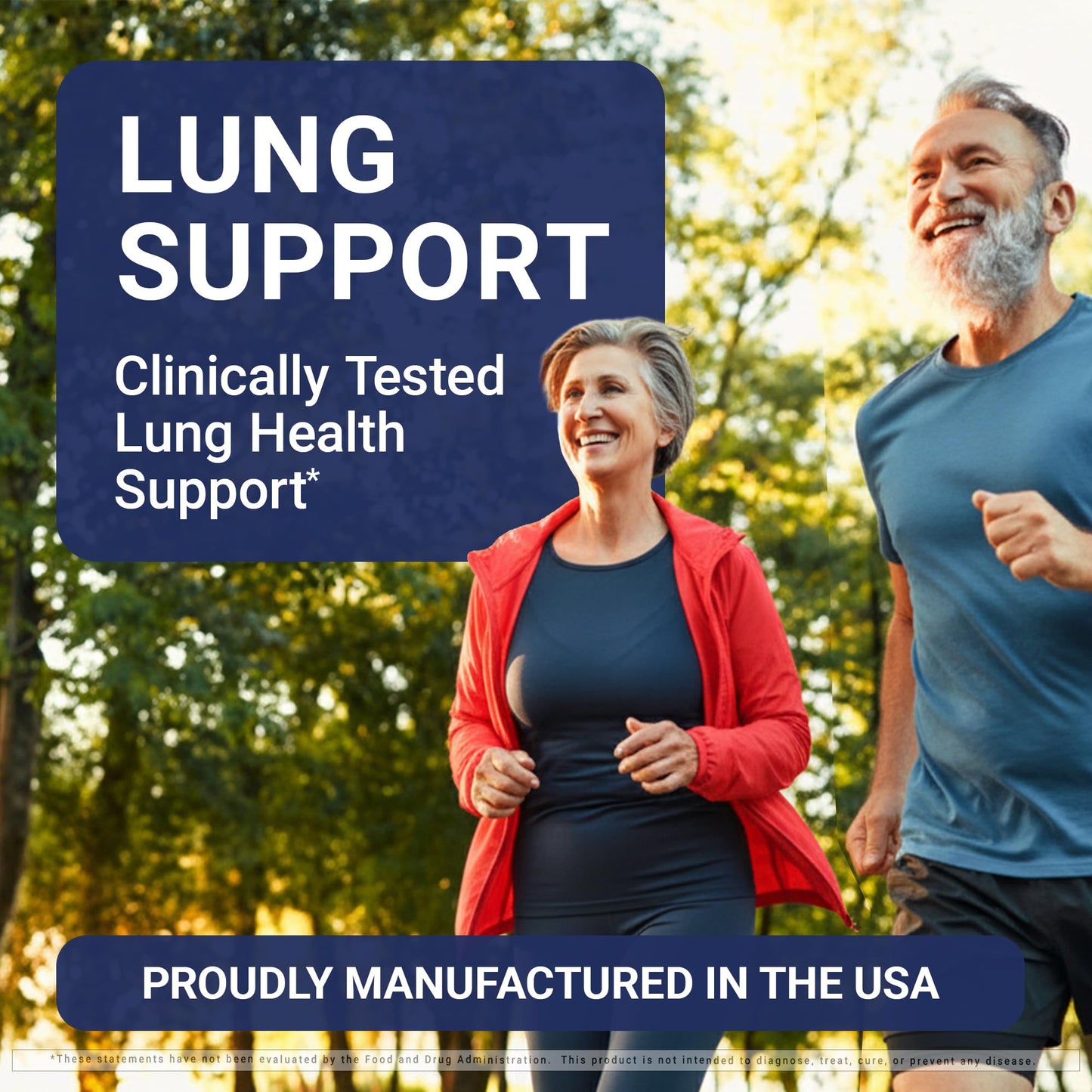 U.S.DOCTORS'CLINICAL Lung & Respiratory Support Supplement Capsules, 60