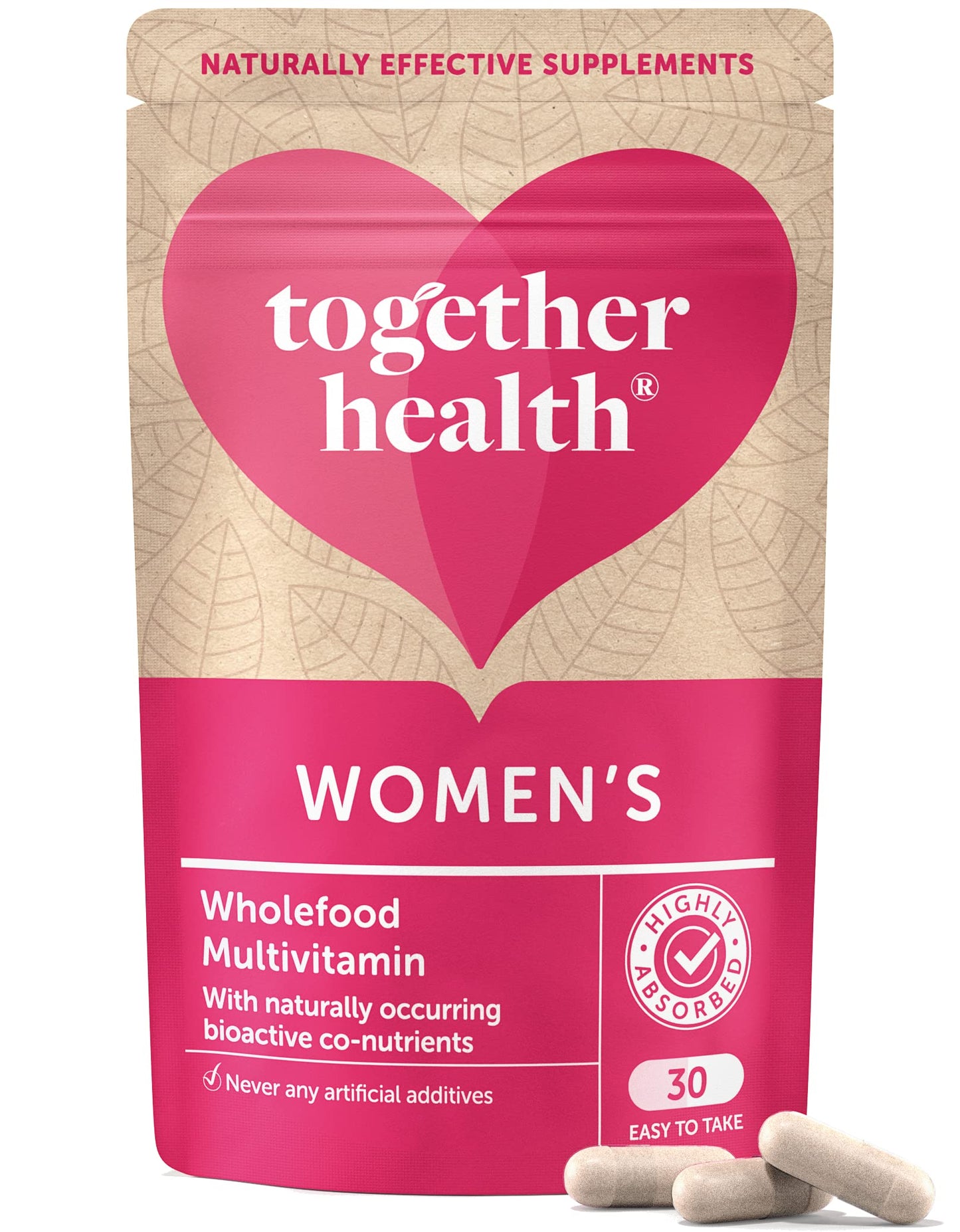 Together Women's Multivitamin & Mineral Capsule, 30 Count