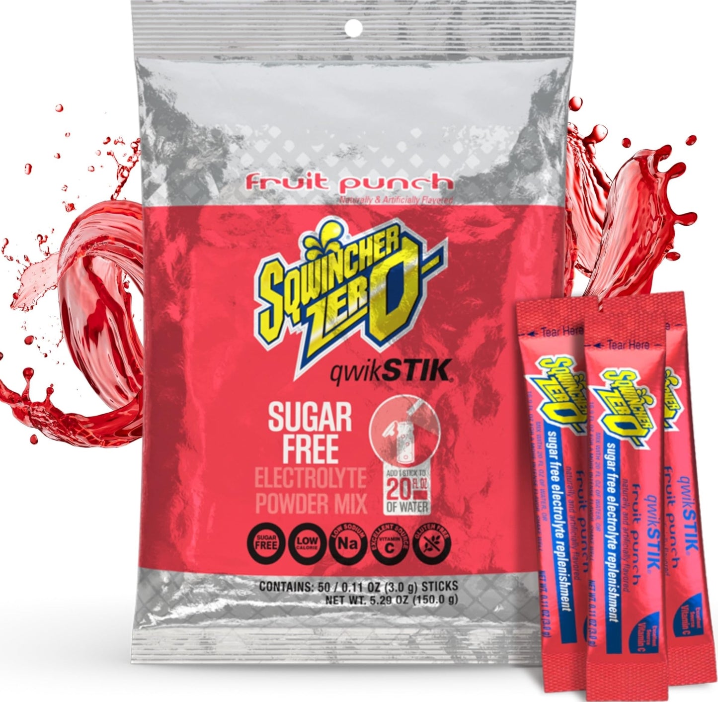 Sqwincher Qwik Stik Powder 5.5 oz