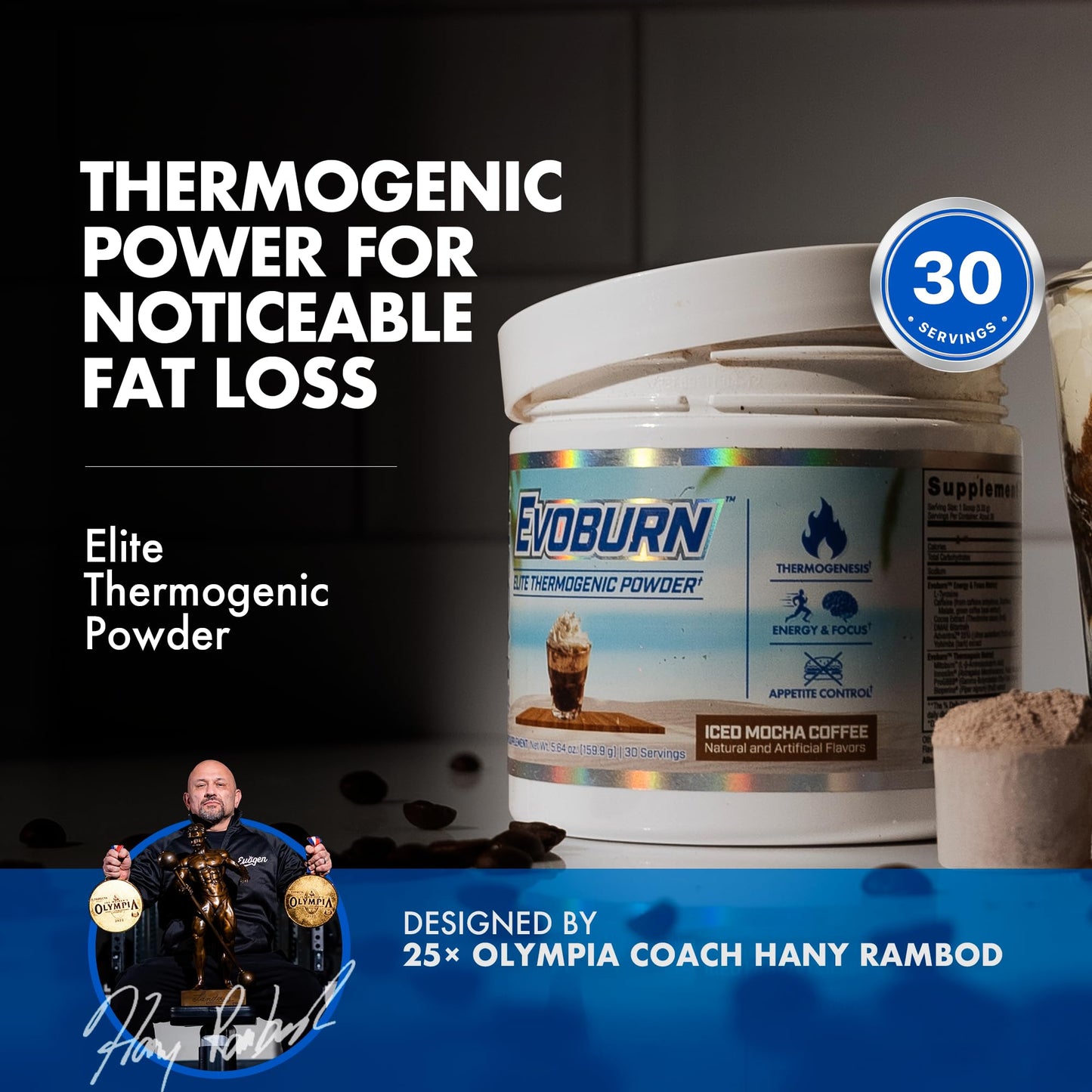Evogen Evoburn Thermogenic Fat Burner Powder 5