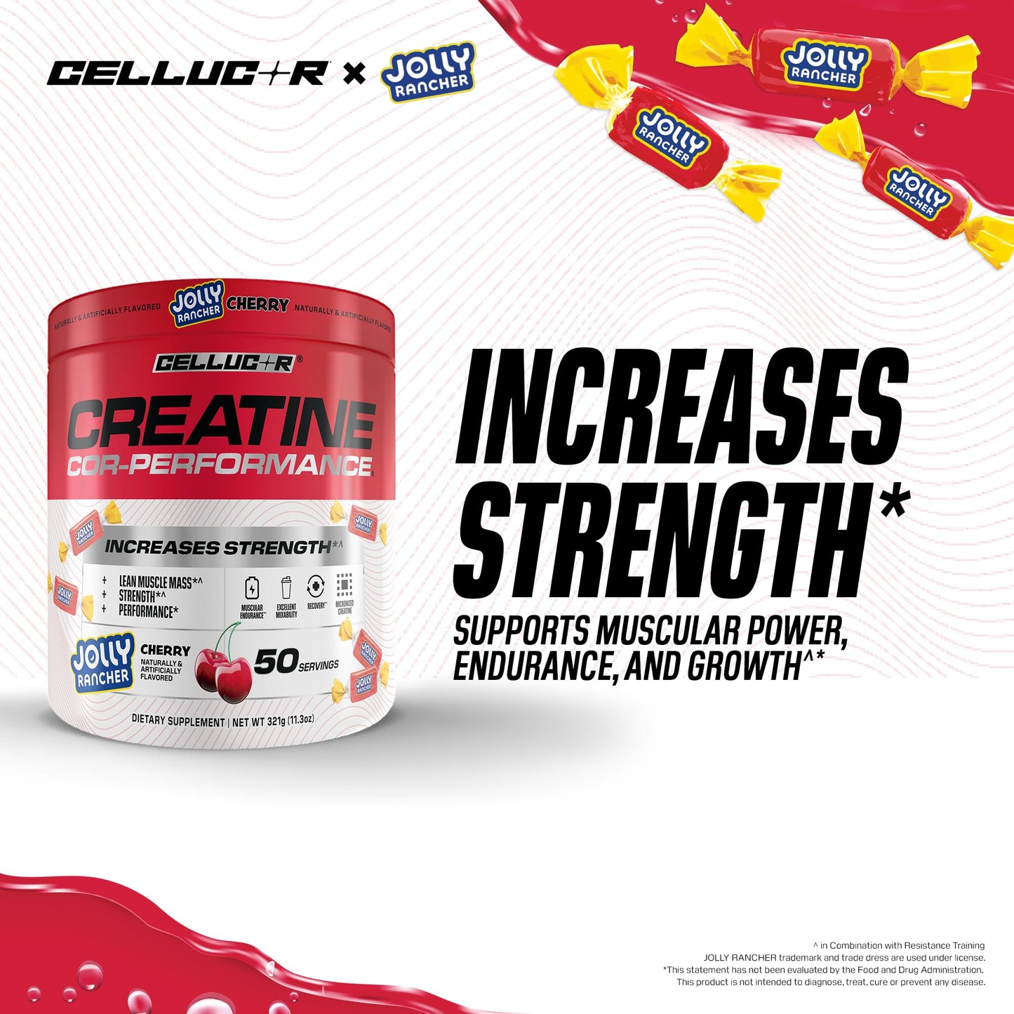 Cellucor Creatine Powder, 11 oz, 50 Servings