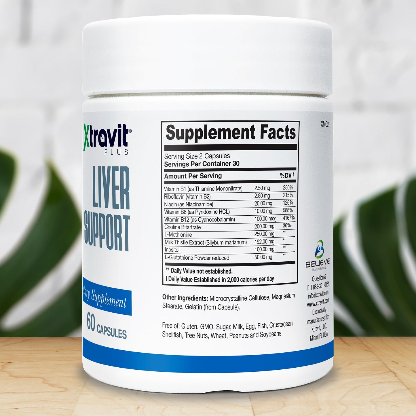 Xtravit Liver Support Capsules, 60 Capsules