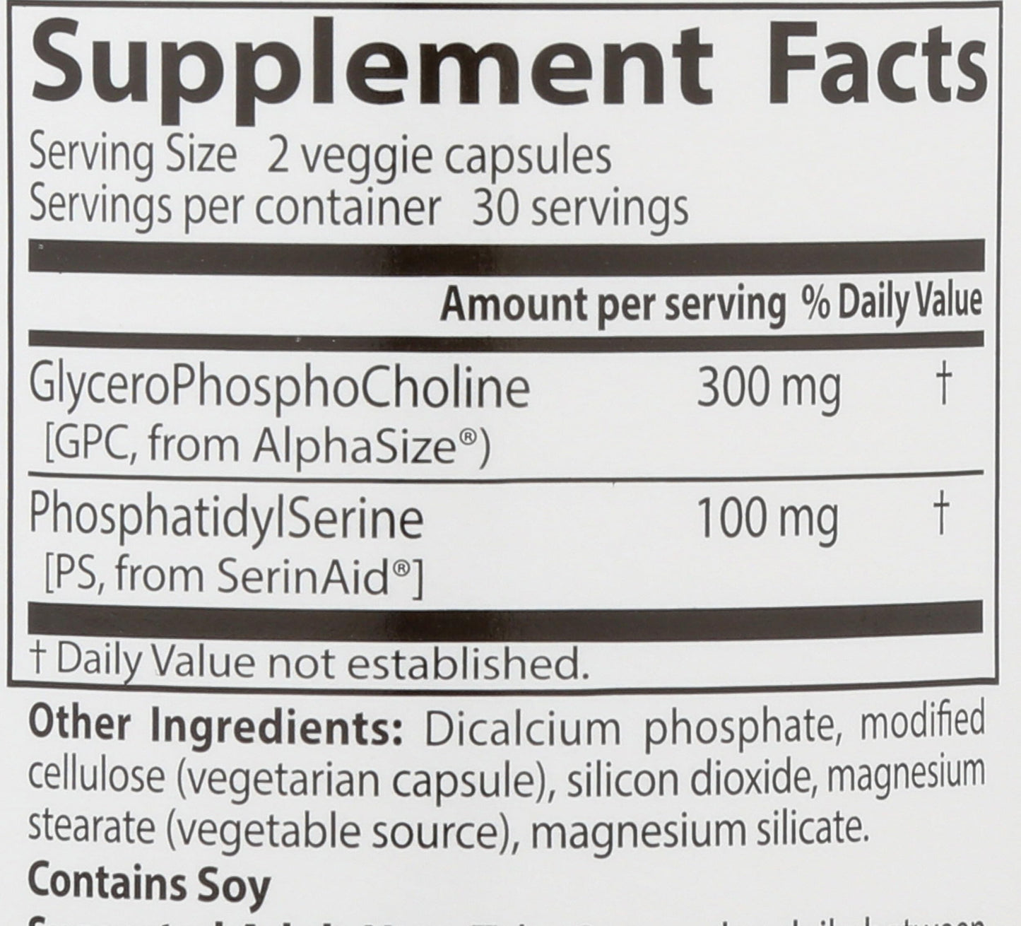 Doctor's BEST Natural Brain Enhancers Capsule 60 Count