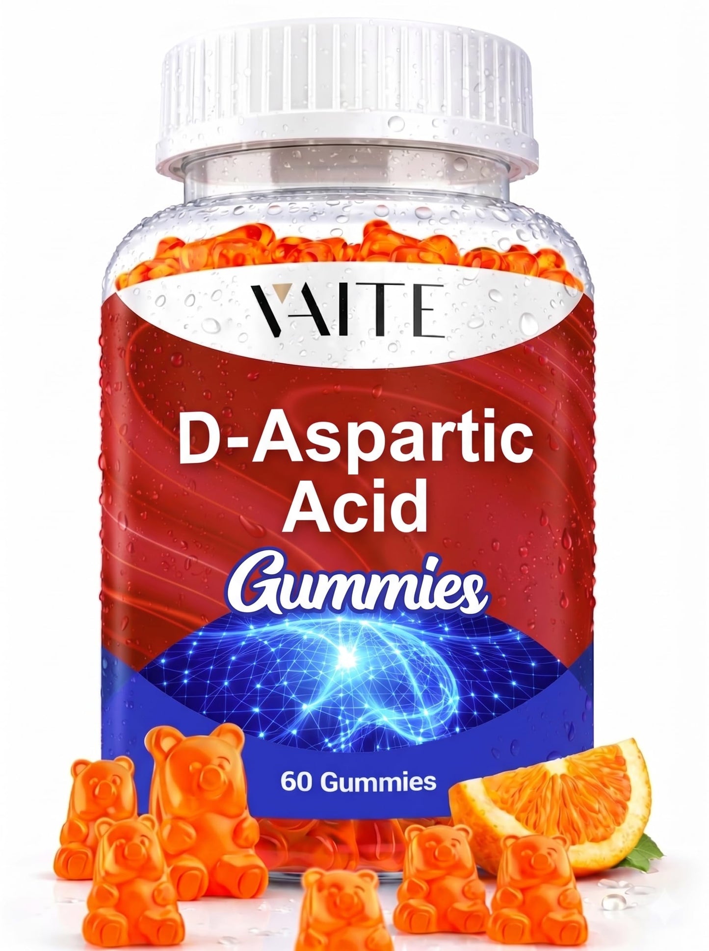 VAITE D-Aspartic Acid Gummies 60 Gummies