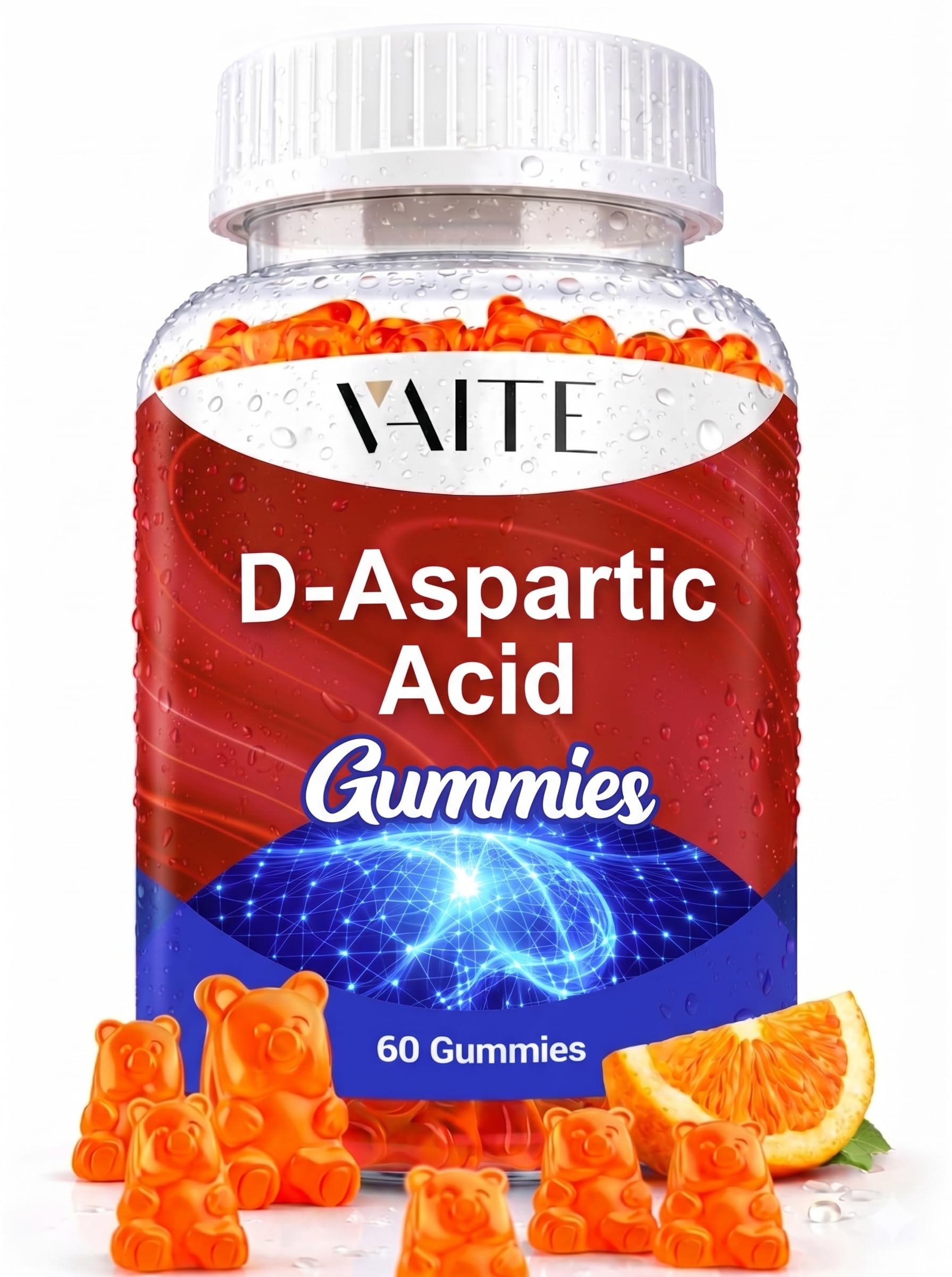 VAITE D-Aspartic Acid Gummies 60 Gummies