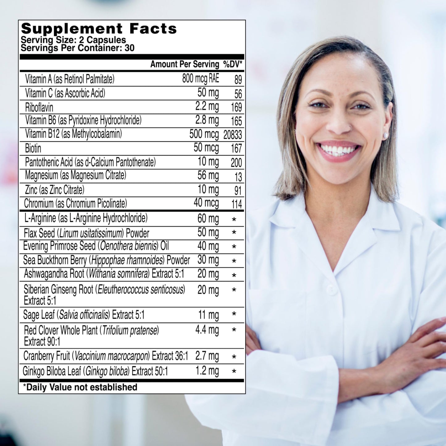 Health and Her Menopause Multivitamin Capsule, 60 Capsules