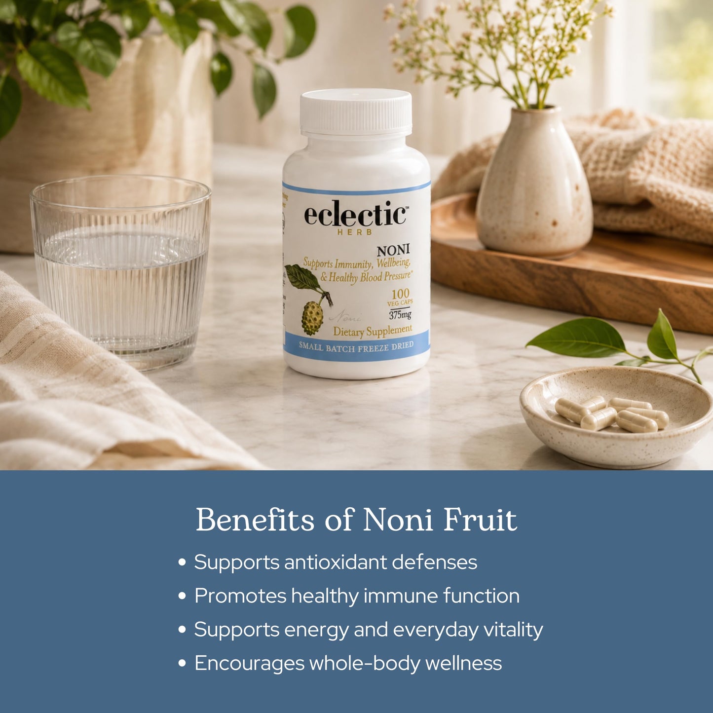 Eclectic Institute Noni Capsules 100