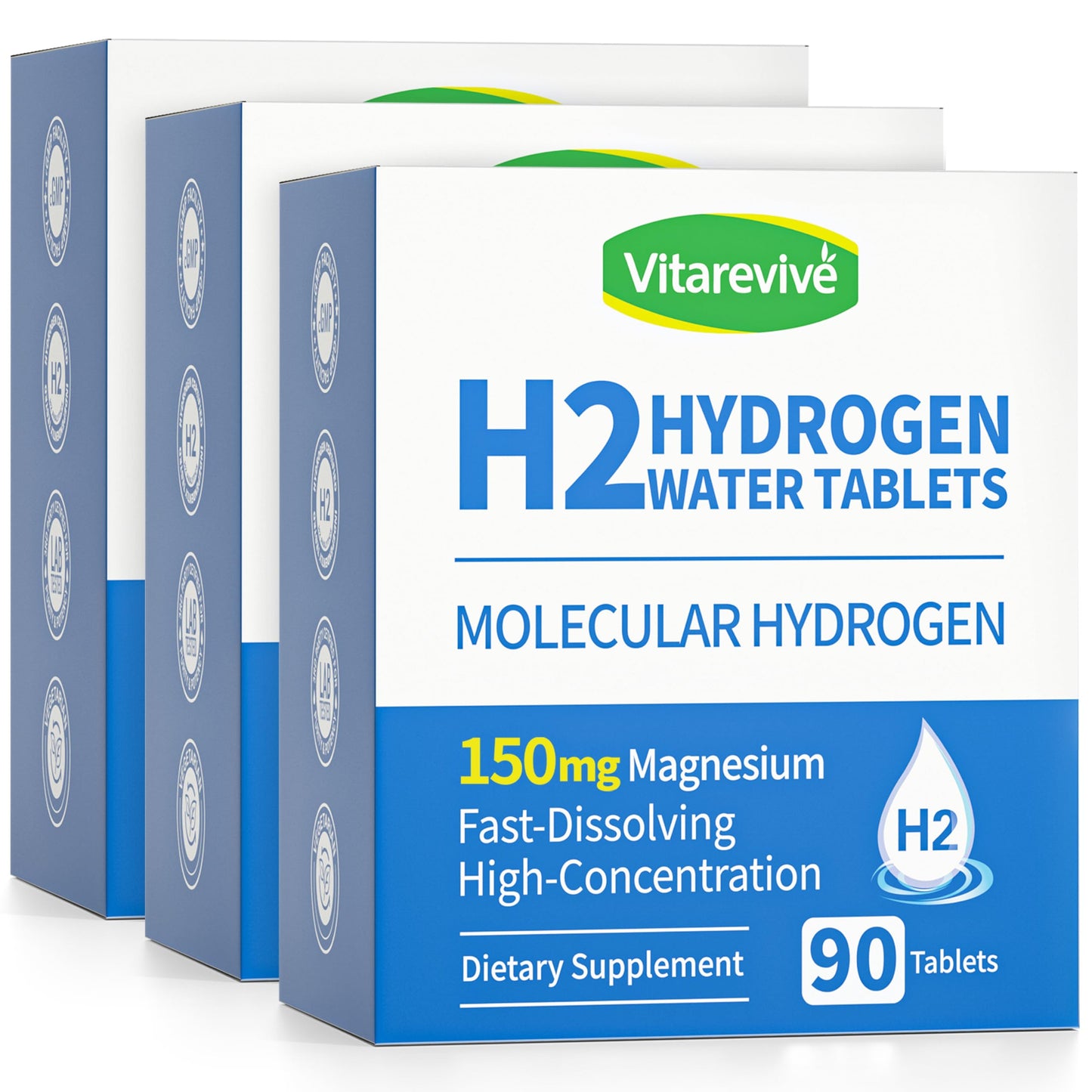 Vitarevive H2 Molecular Hydrogen Water Tablets 270 Tablets