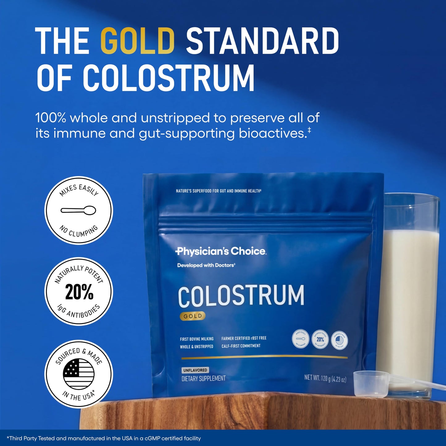 Physician's CHOICE Colostrum Gold Powder 8.46 oz