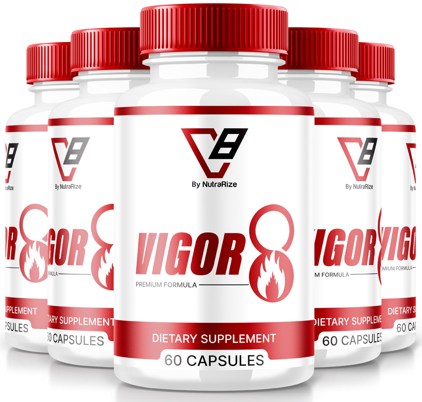 NutraRize Vigor 8 for Men, 300 Capsules