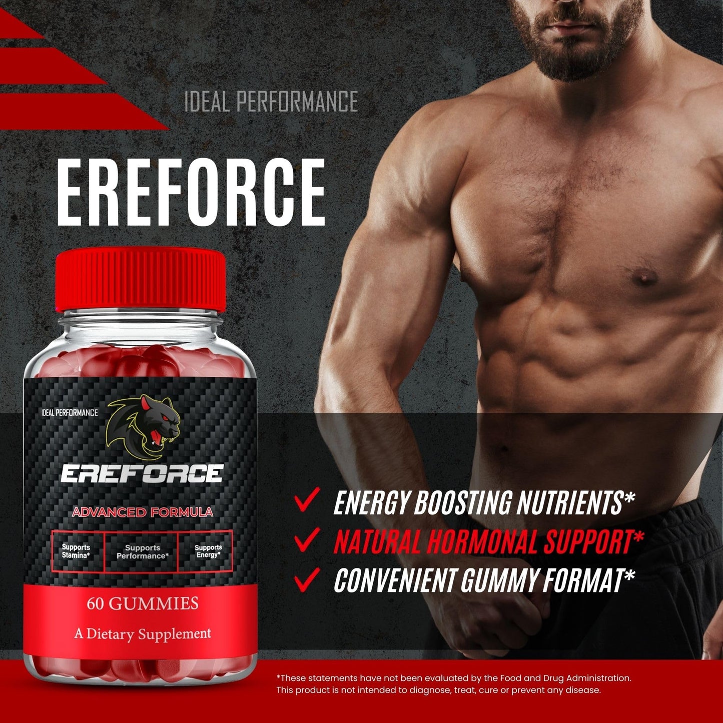 IDEAL PERFORMANCE Ereforce Gummy, 120 Count