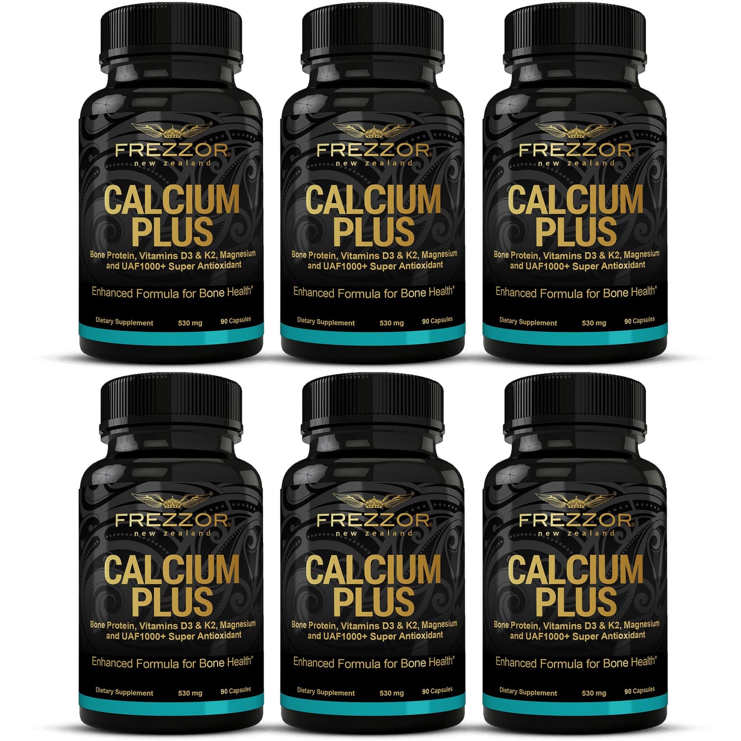 FREZZOR Calcium Plus with UAF1000+ Super Antioxidant Capsules 540 Capsules