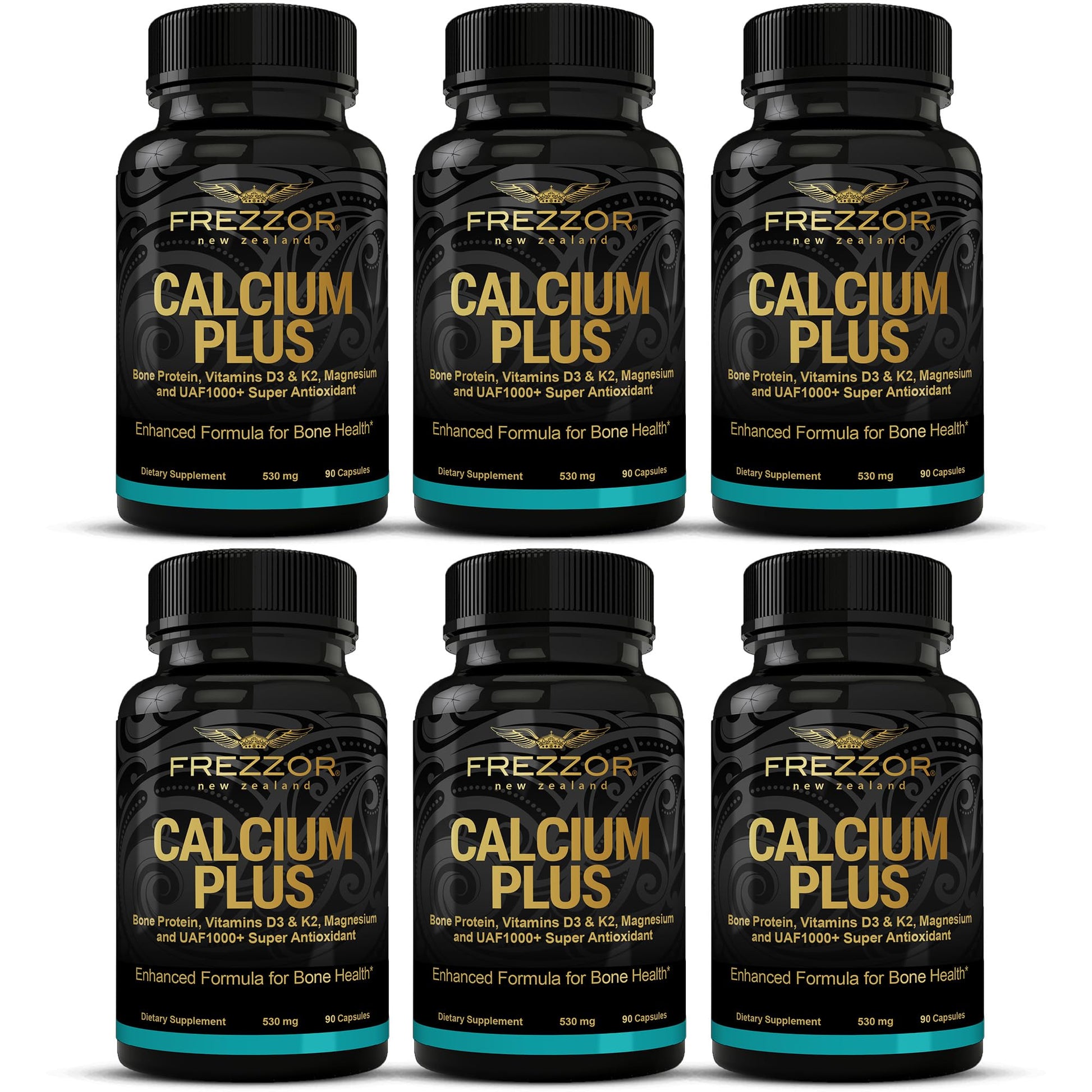FREZZOR Calcium Plus with UAF1000+ Super Antioxidant Capsules 540 Capsules
