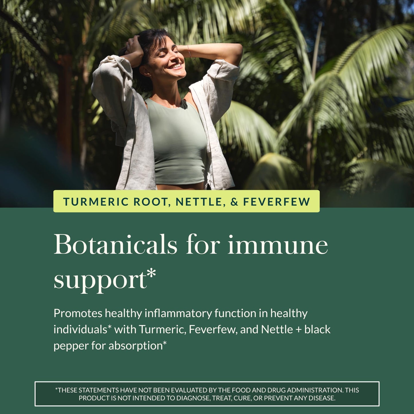 Gaia Herbs Turmeric Supreme Sinus Support Capsules, 60 Count