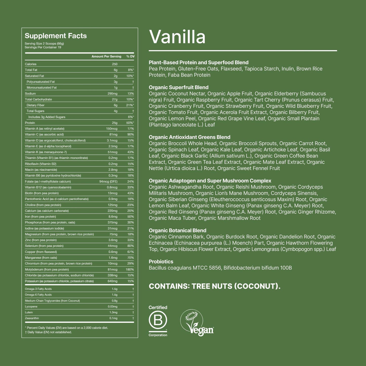 Huel Daily Superblend Vanilla Powder, 44 Ounce
