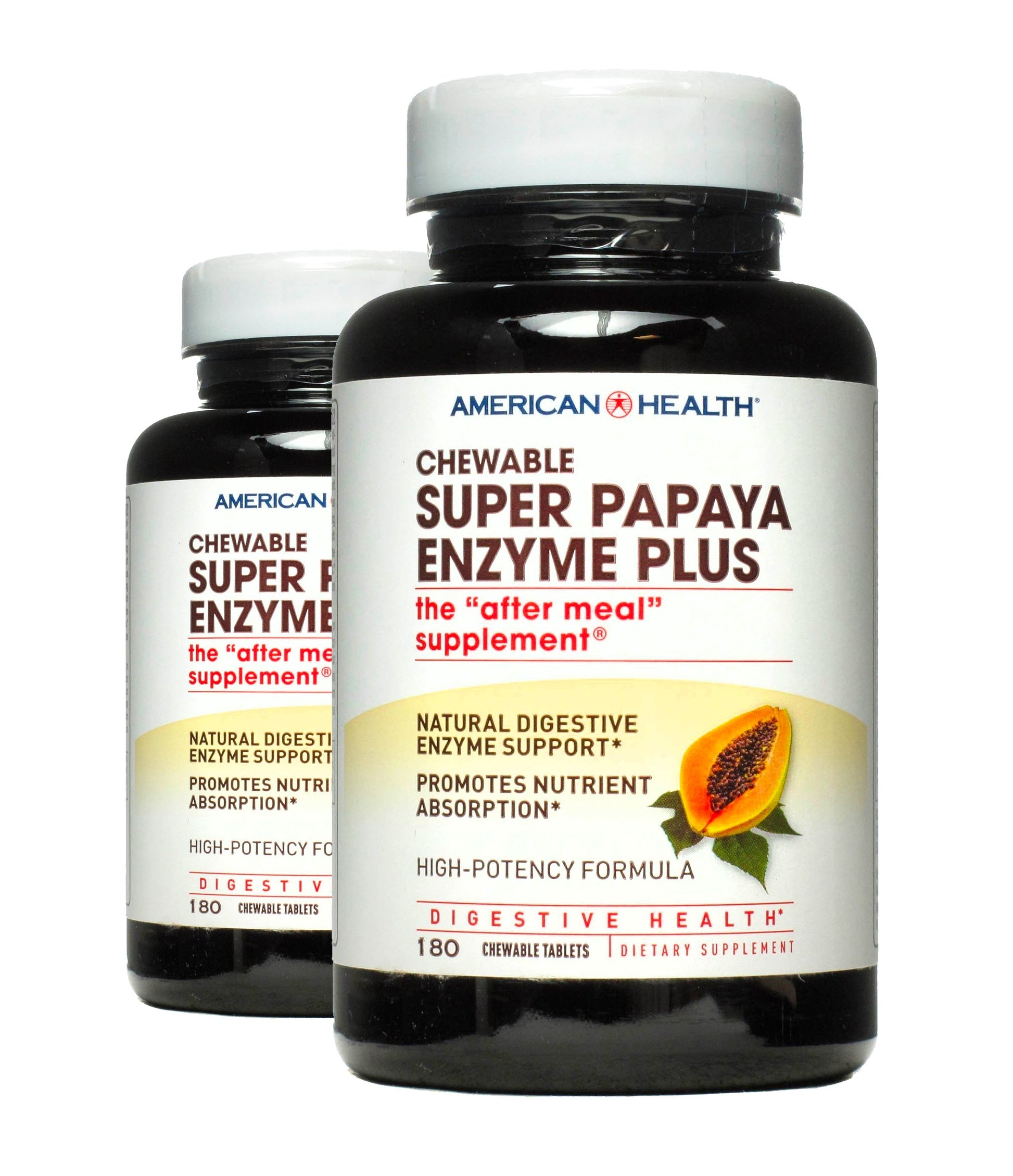 American Health Papaya Enzyme Plus Spr Tablet 180