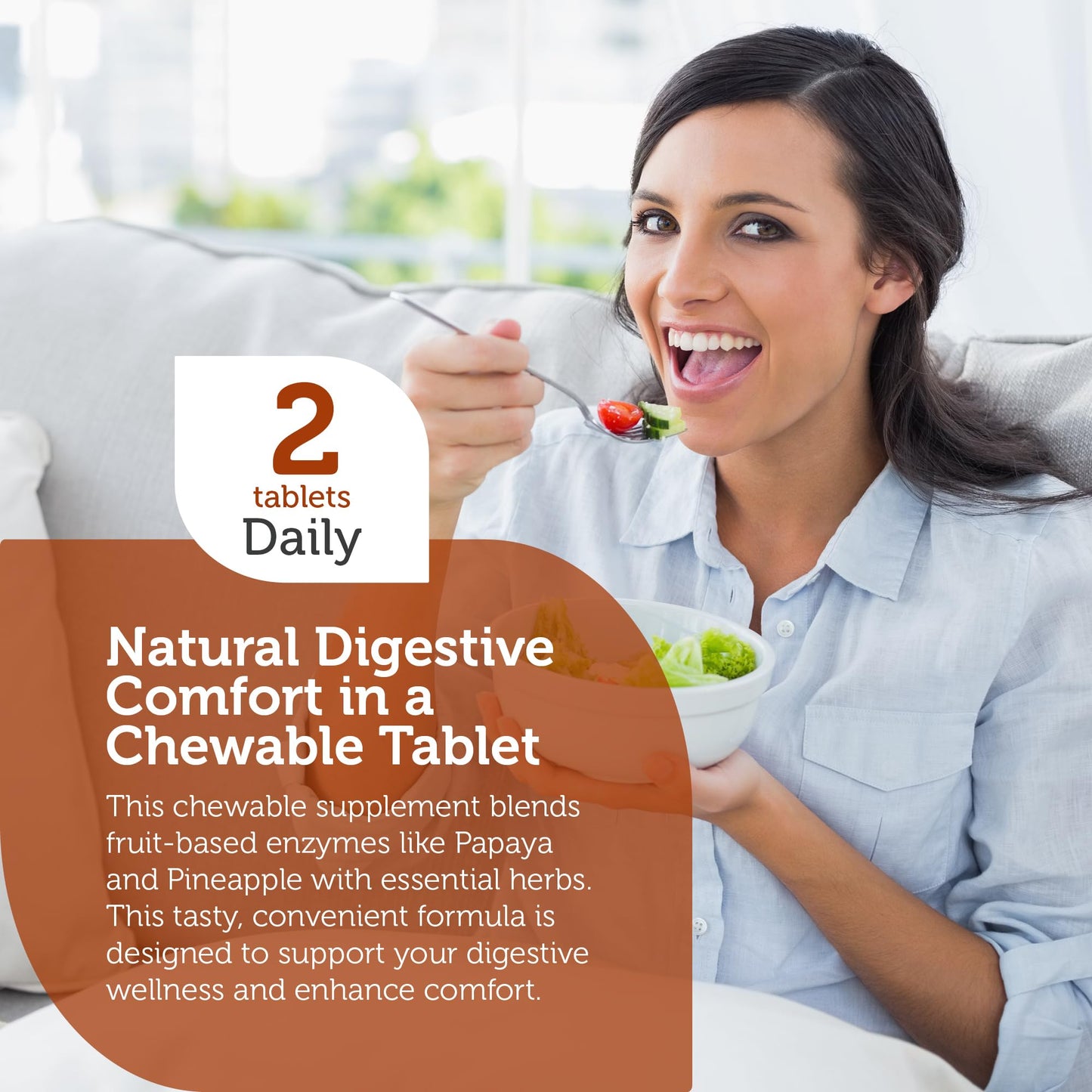 Zahler AfterMeals Digestive Enzymes Chewable 100 Tablets