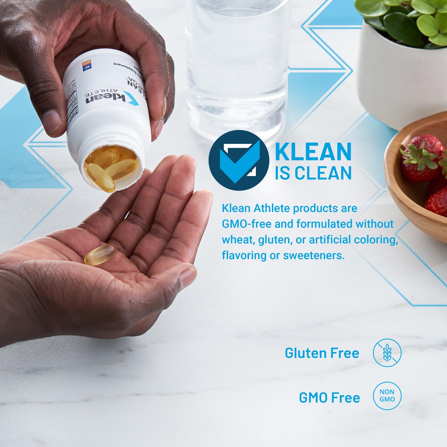 Klean Athlete Klean DHA Softgels, 60 Softgels