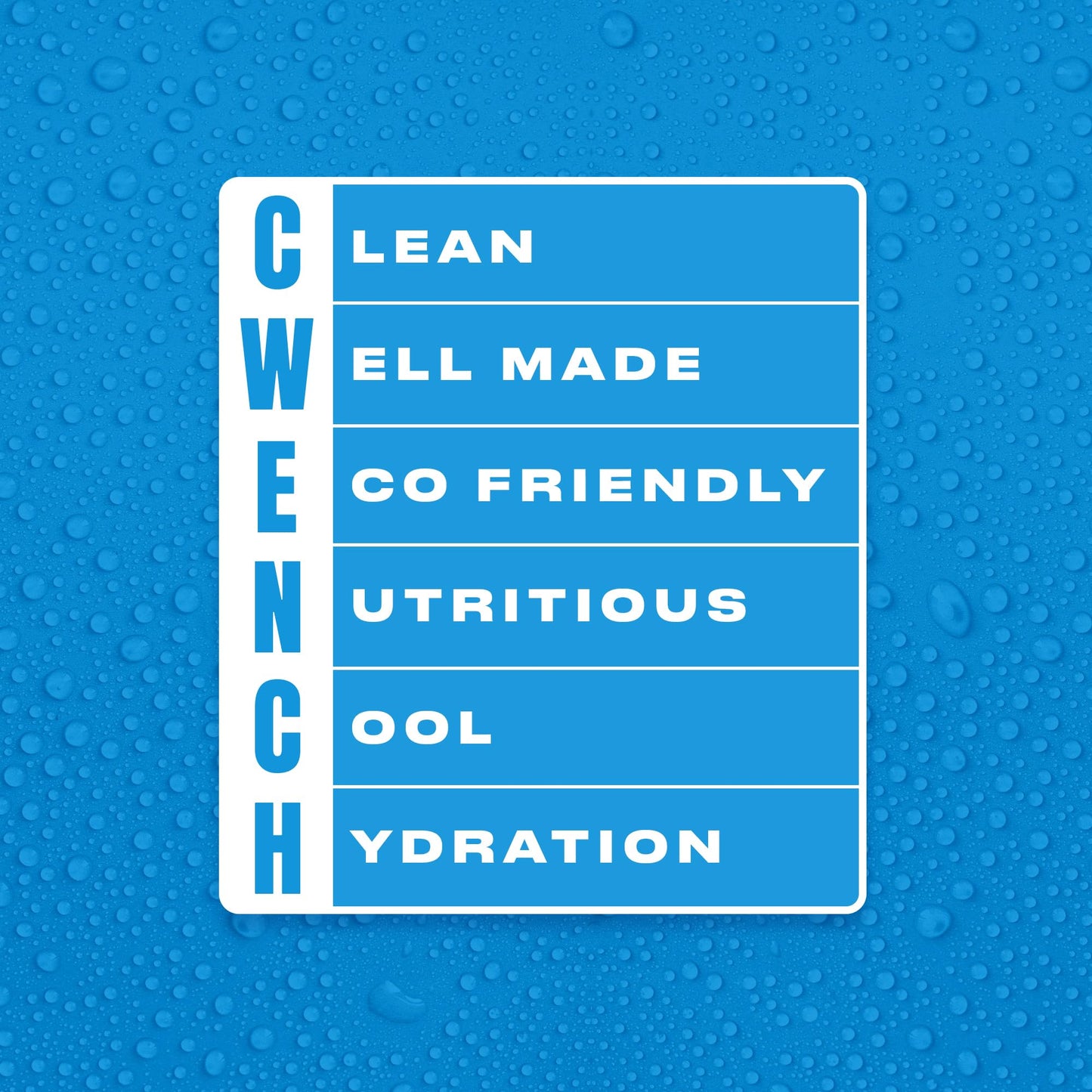 CWENCH HYDRATION Electrolyte Mix Powder 11.11 oz