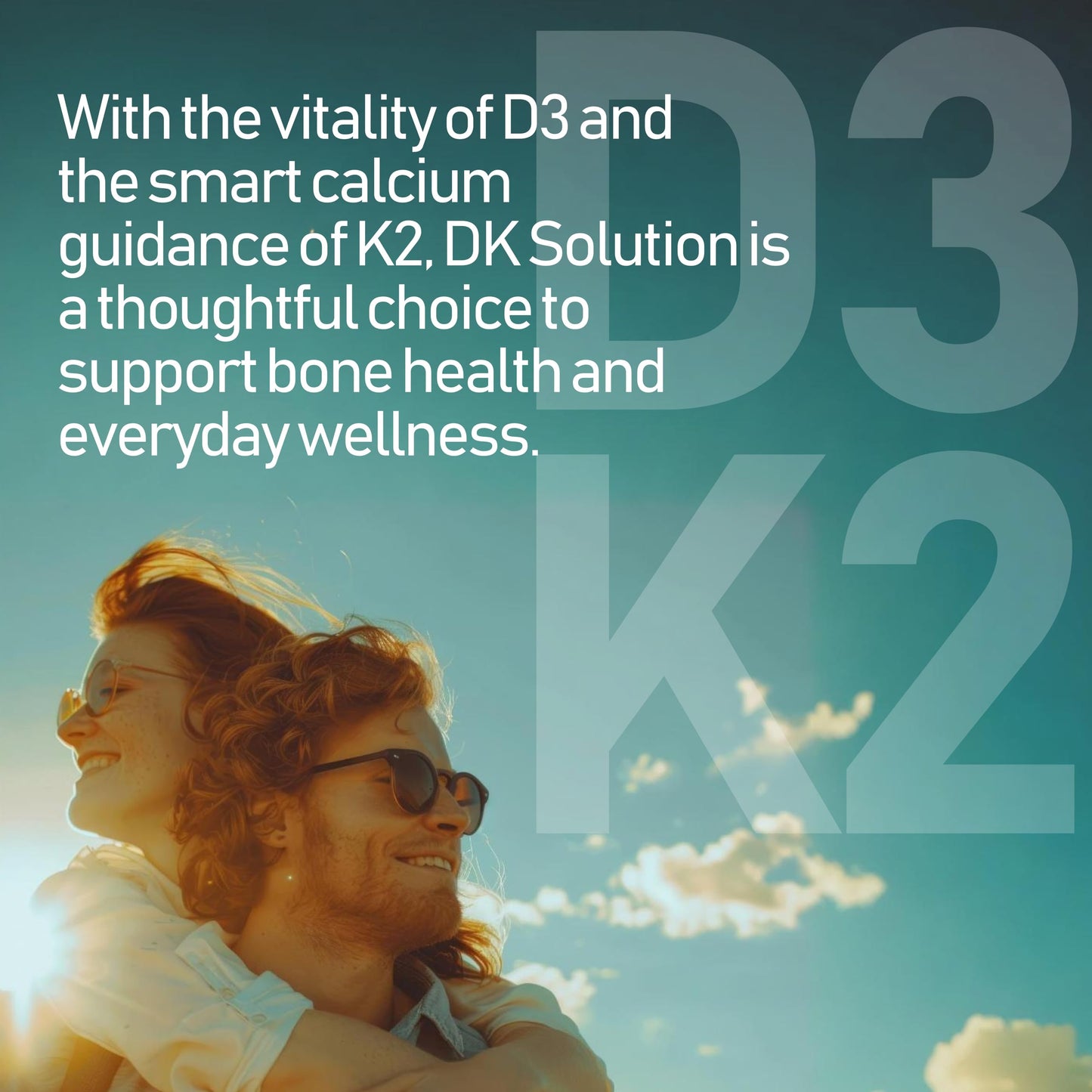 NANOWELL DK Solution Vitamin D3 2000 IU (50 mcg) + K Complex, 120 Softgels