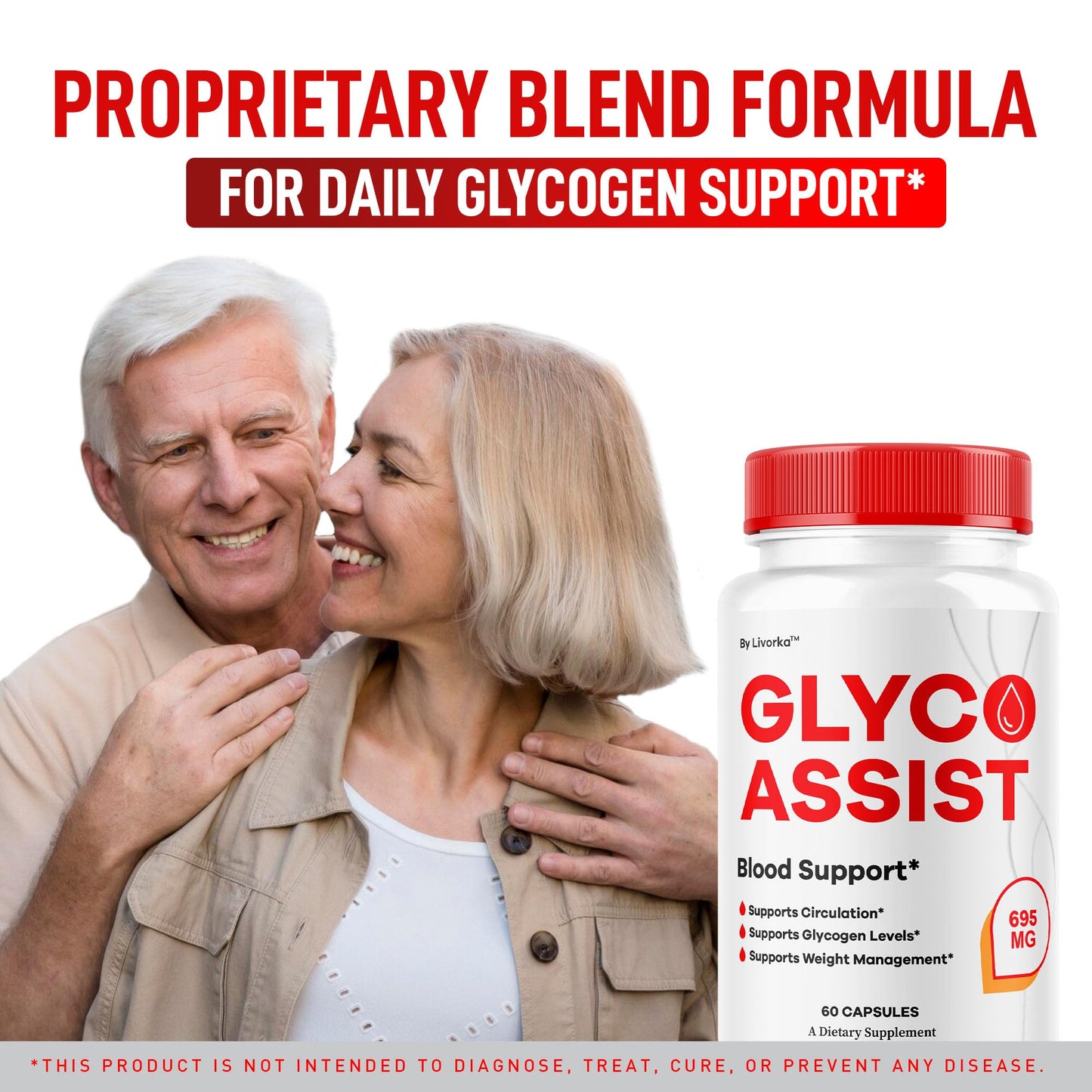 LIVORKA Glyco Assist Capsules 300 Capsules