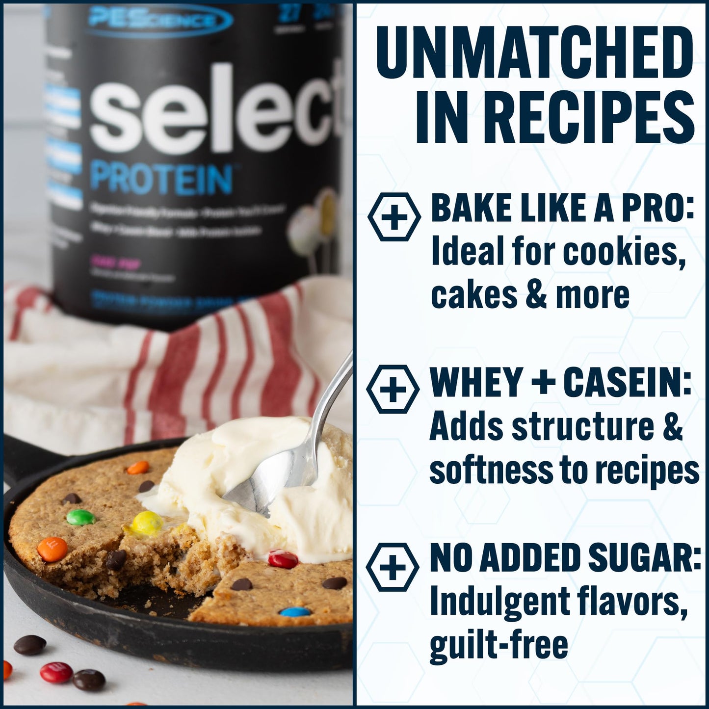 PEScience Select Protein Powder Frosted Sugar Cookie, 27 Servings