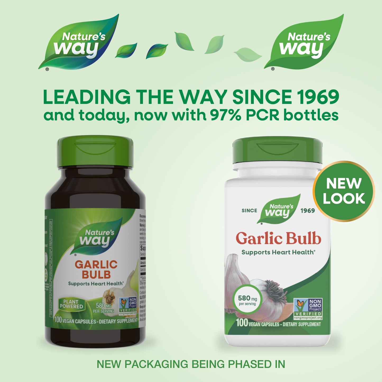 Nature's Way Garlic Bulb Capsule, 100 Capsules
