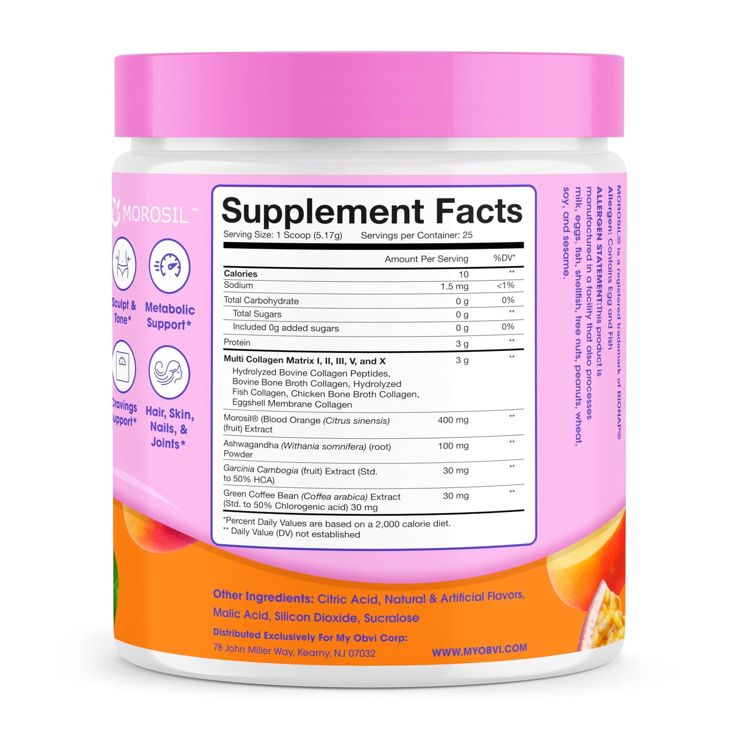 Obvi Collagenic Burn Powder 4.5 oz