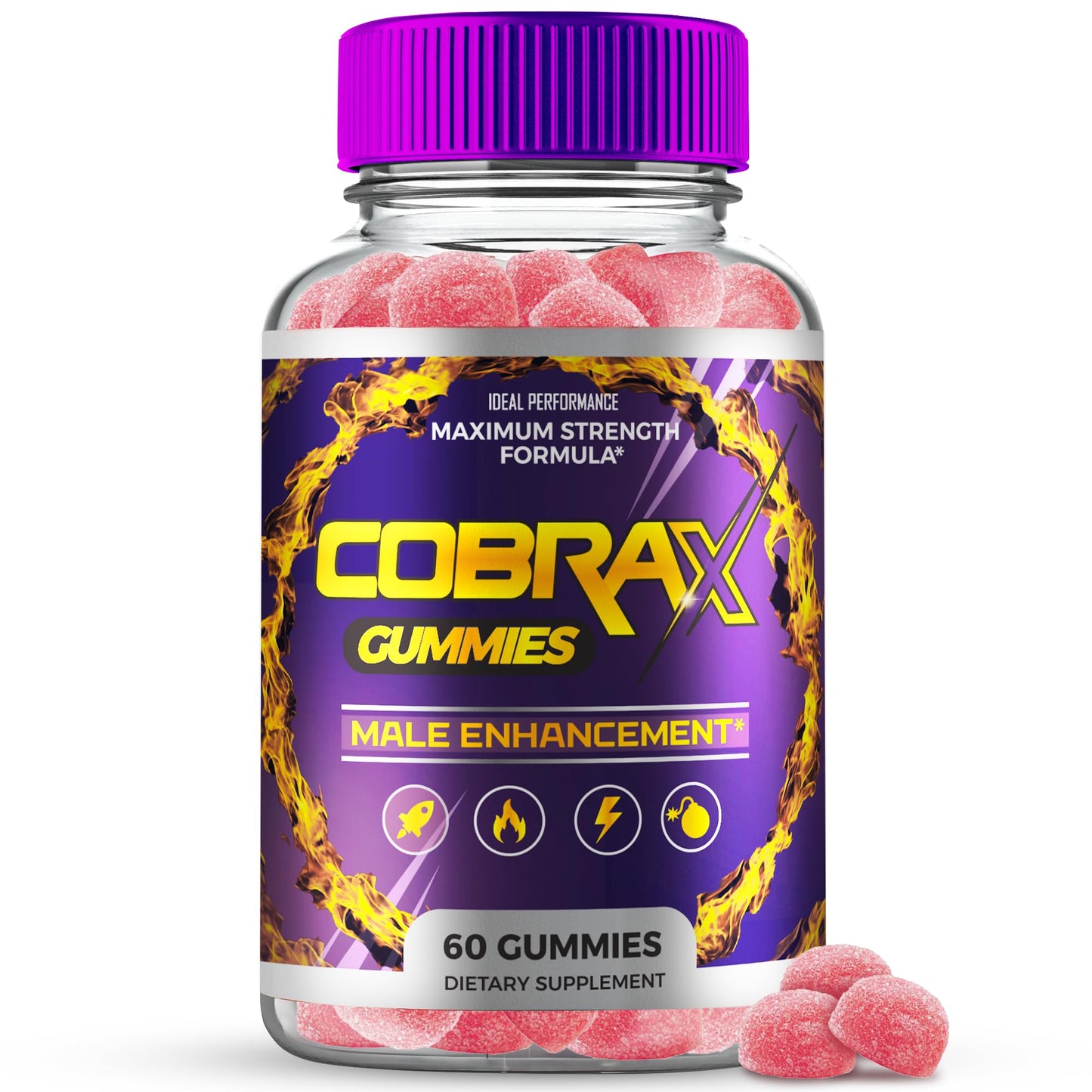 Ideal Performance CobraX Gummies 60 Count