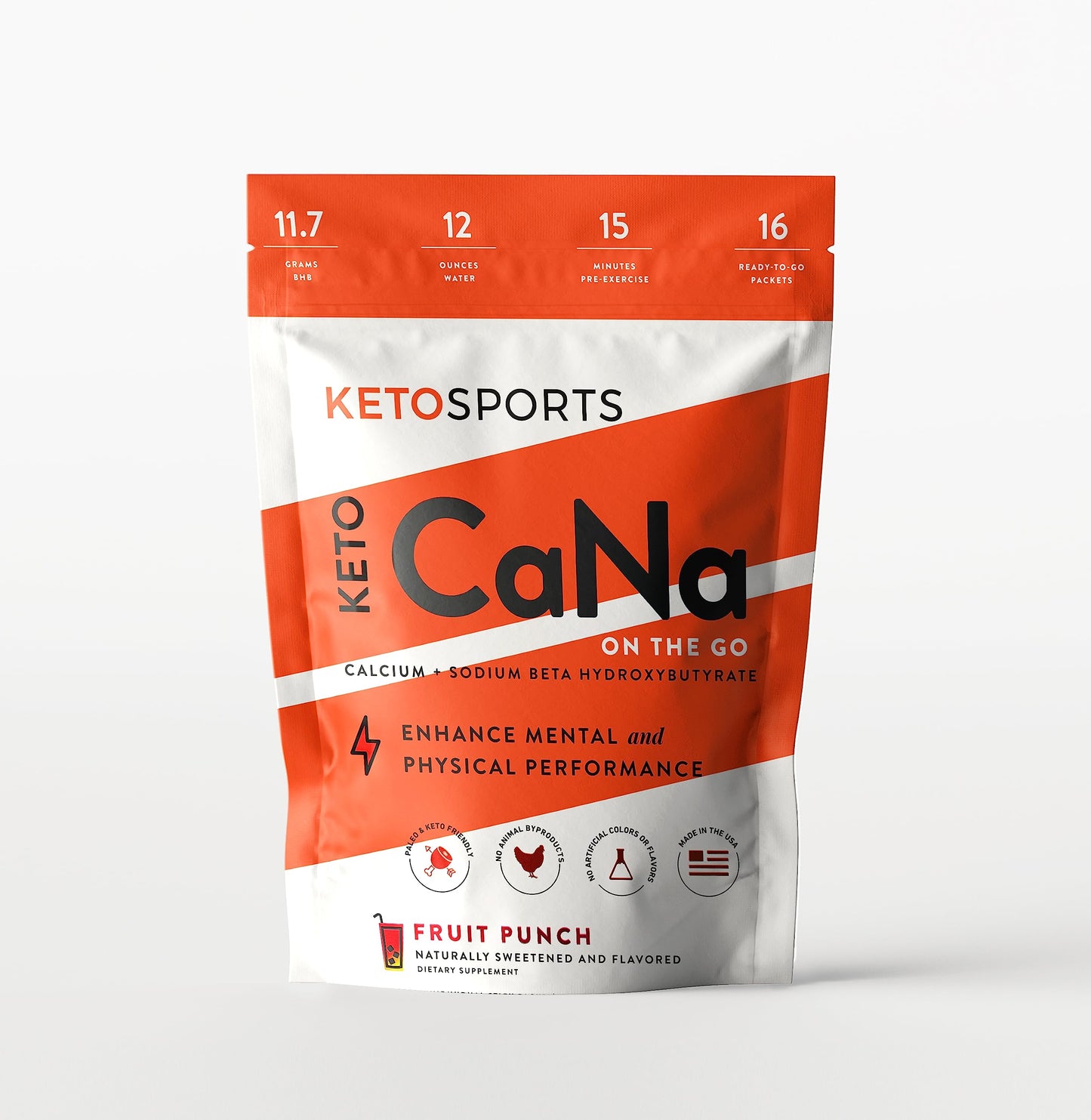 KetoSports Dietary Ketone Supplement Powder 8