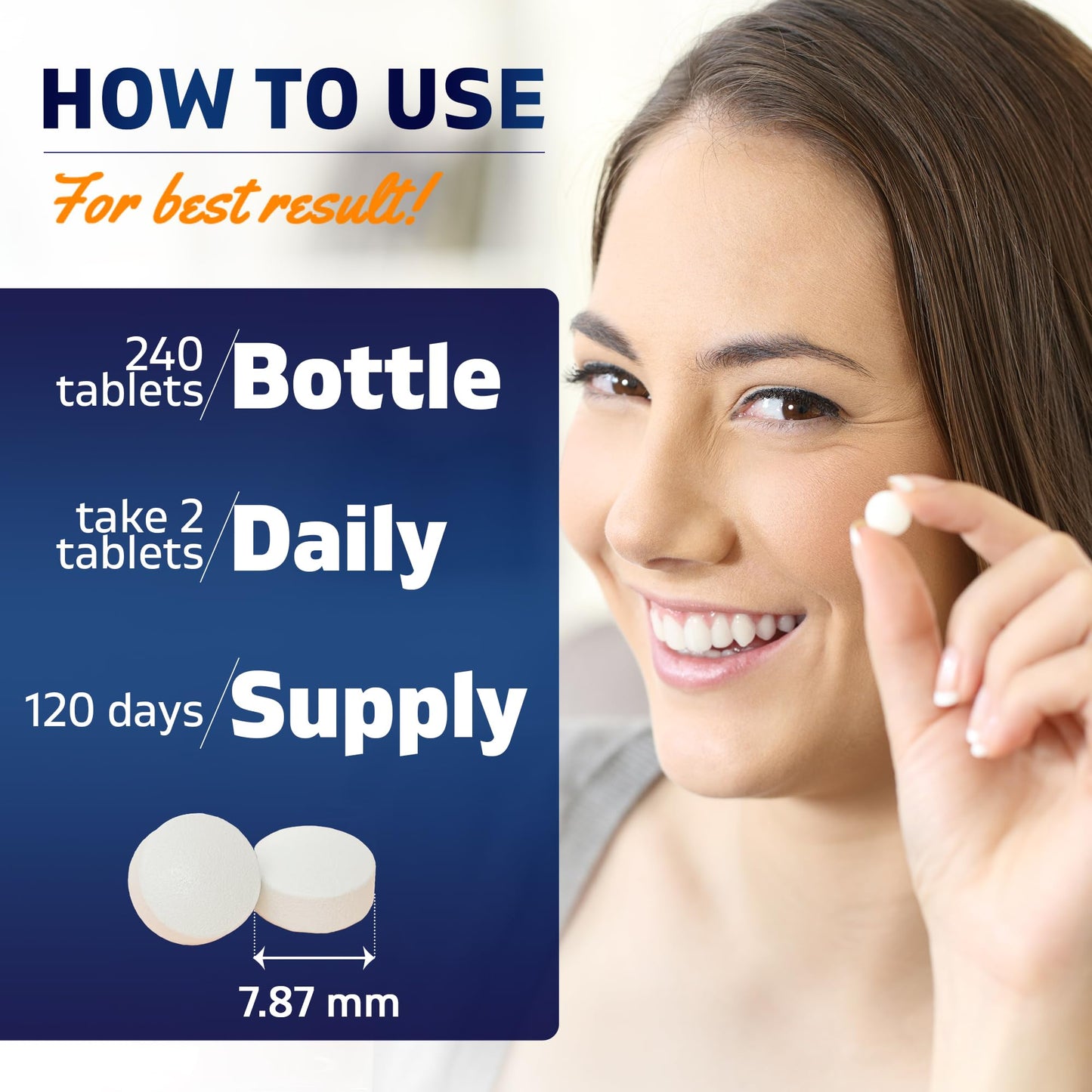 Vitamatic Pregnenolone 100 mg per Serving 240 Tablets