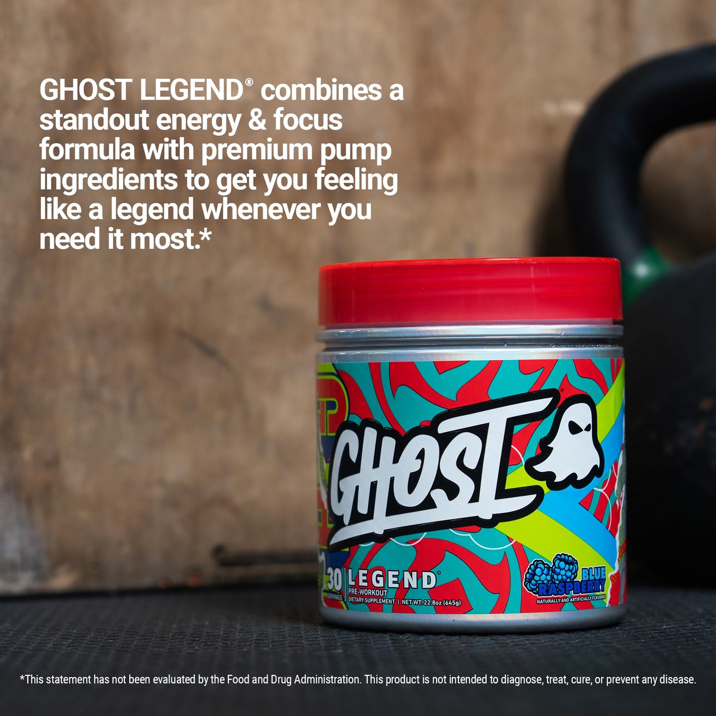 GHOST Legend Pre-Workout Powder 22.8 Servings
