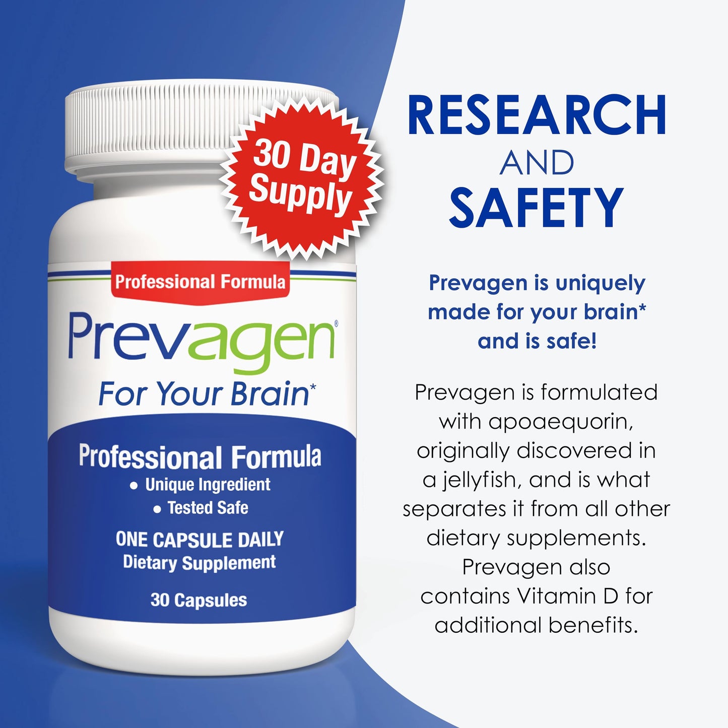 Prevagen Professional Formula 90 Capsules
