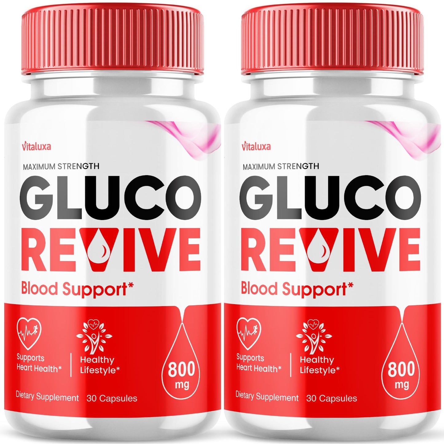 Vitaluxa Gluco Revive Capsules 120 Count