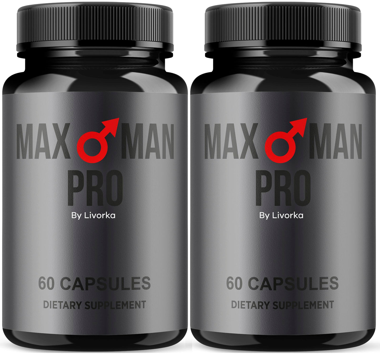LIVORKA MaxMan Pro Dietary Supplement Capsules, 120 Count