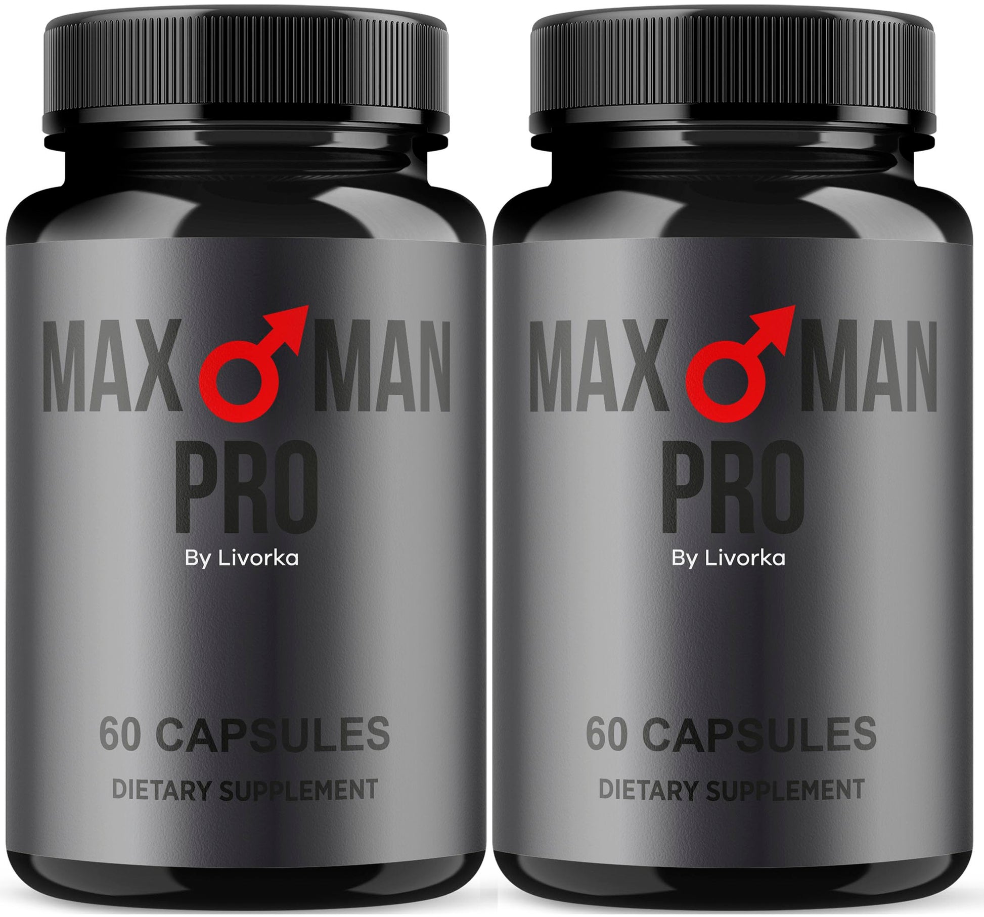 LIVORKA MaxMan Pro Dietary Supplement Capsules, 120 Count