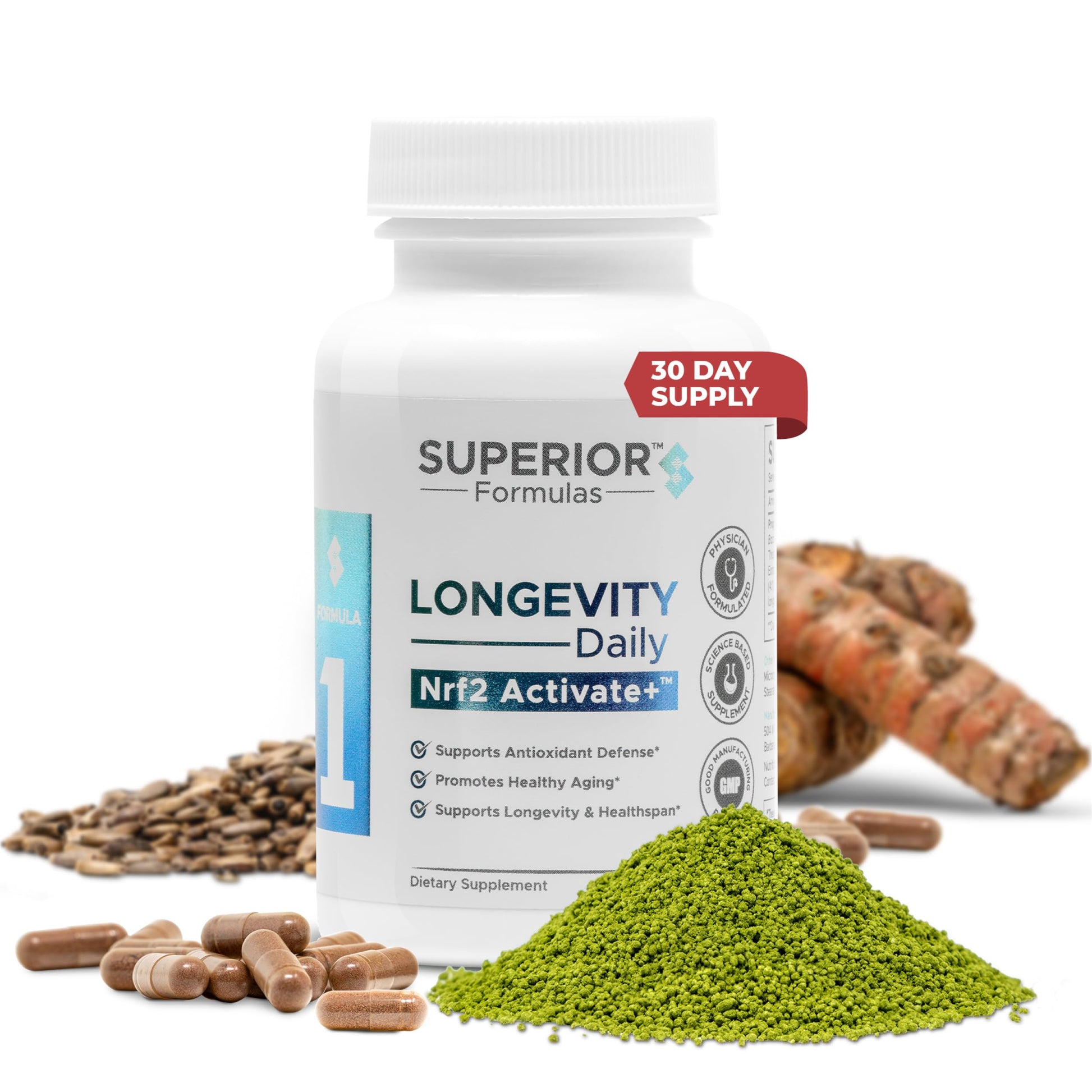 Superior Formulas LLC Nrf2 Activator Supplement, 60 Capsules