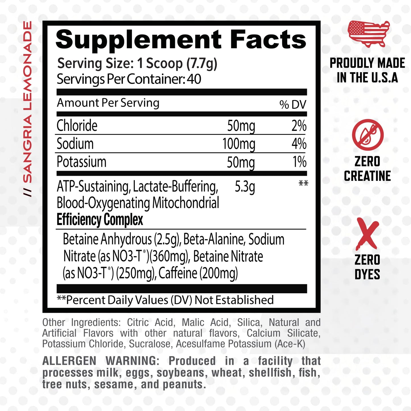 Purus Labs Condense Endurance & Pump Enhancing Pre Workout Powder, 12