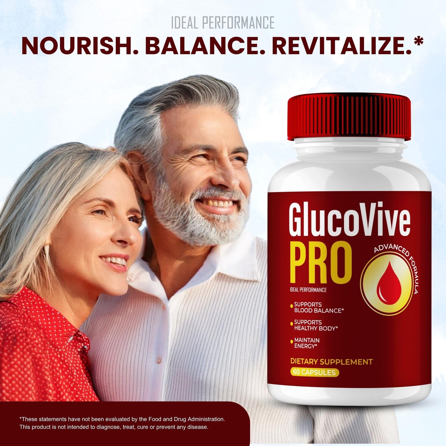 IDEAL PERFORMANCE Glucovive Pro Capsules, 300 Count