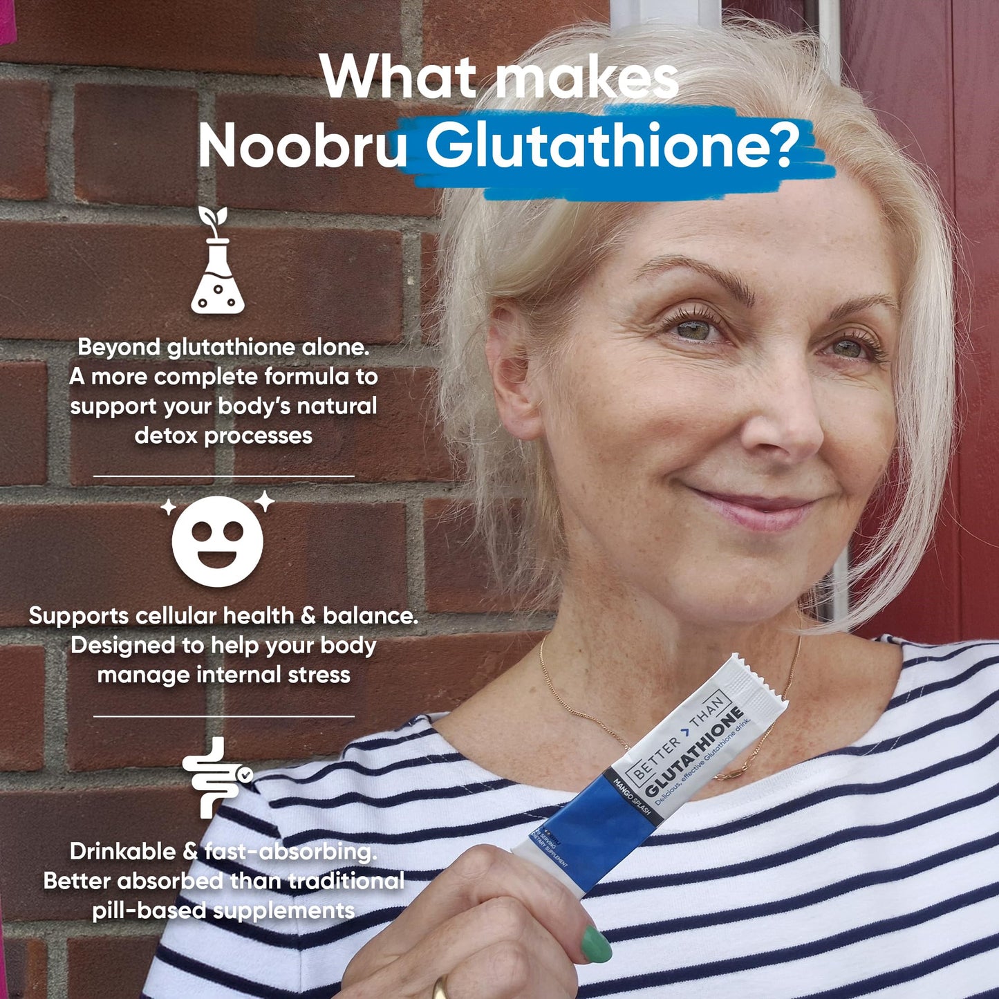 Noobru Glutathione Powder 1.41 oz