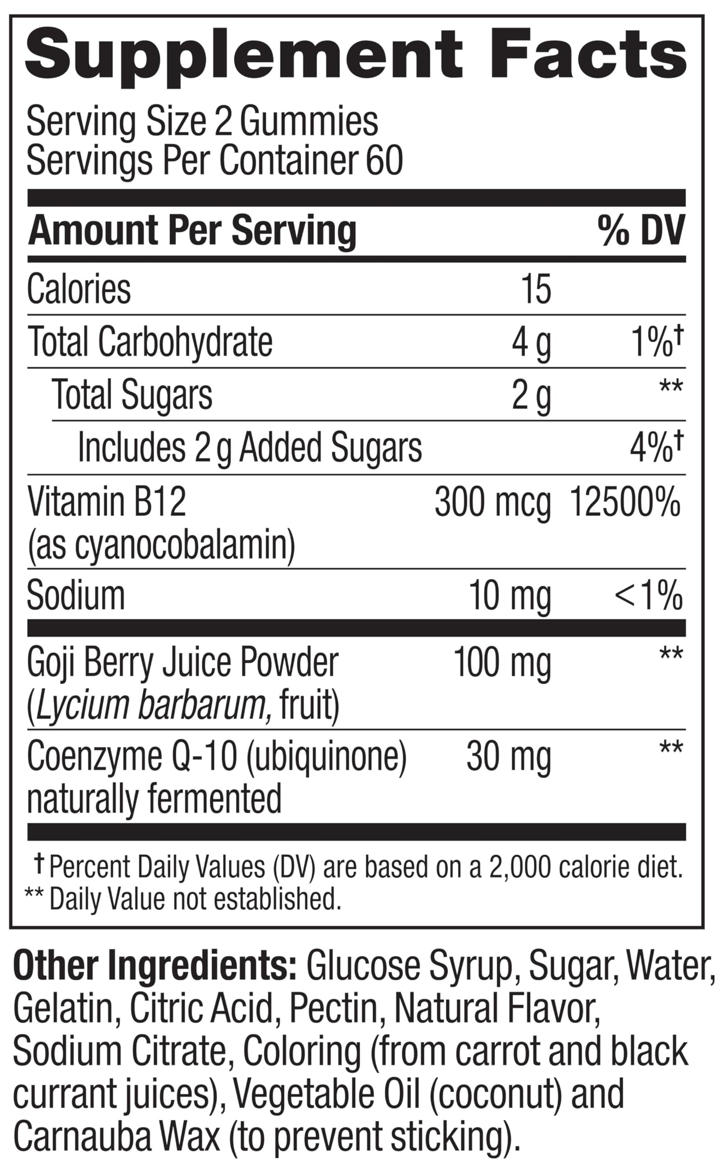 OLLY Daily Energy Gummy 120 Count
