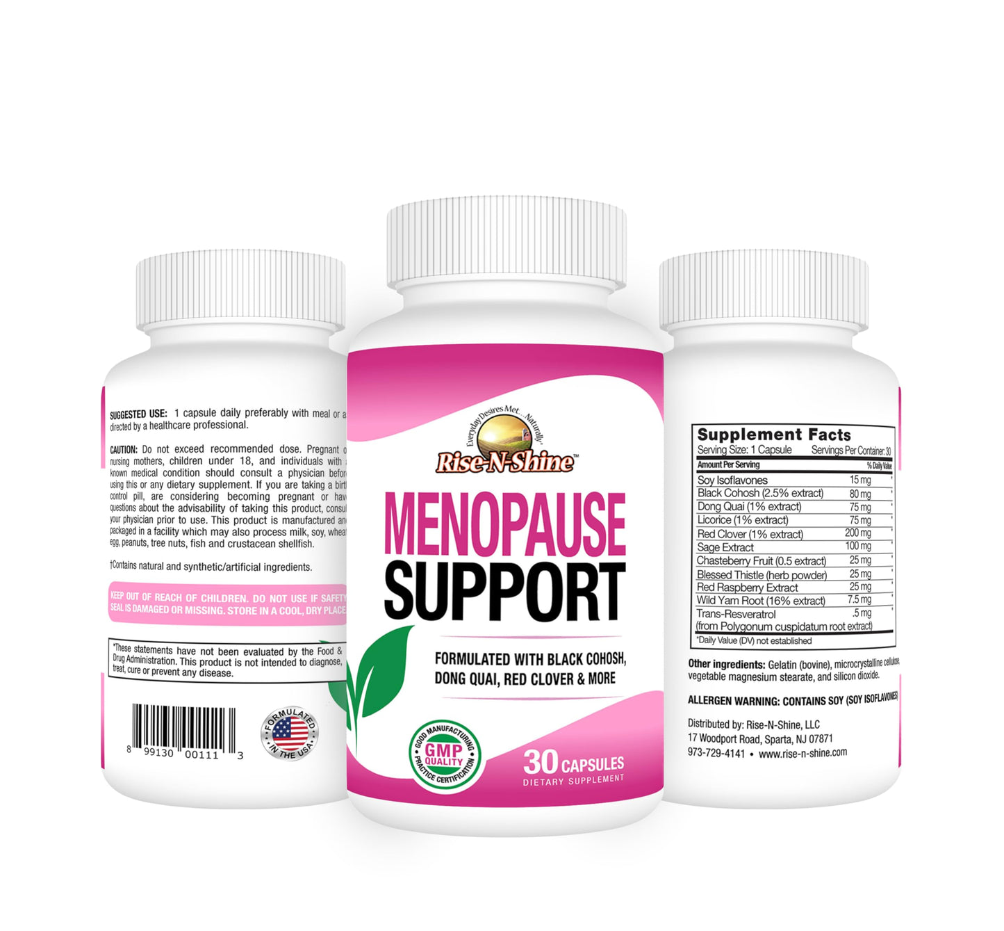 Rise-N-Shine Menopause Support Capsule, 30 Count
