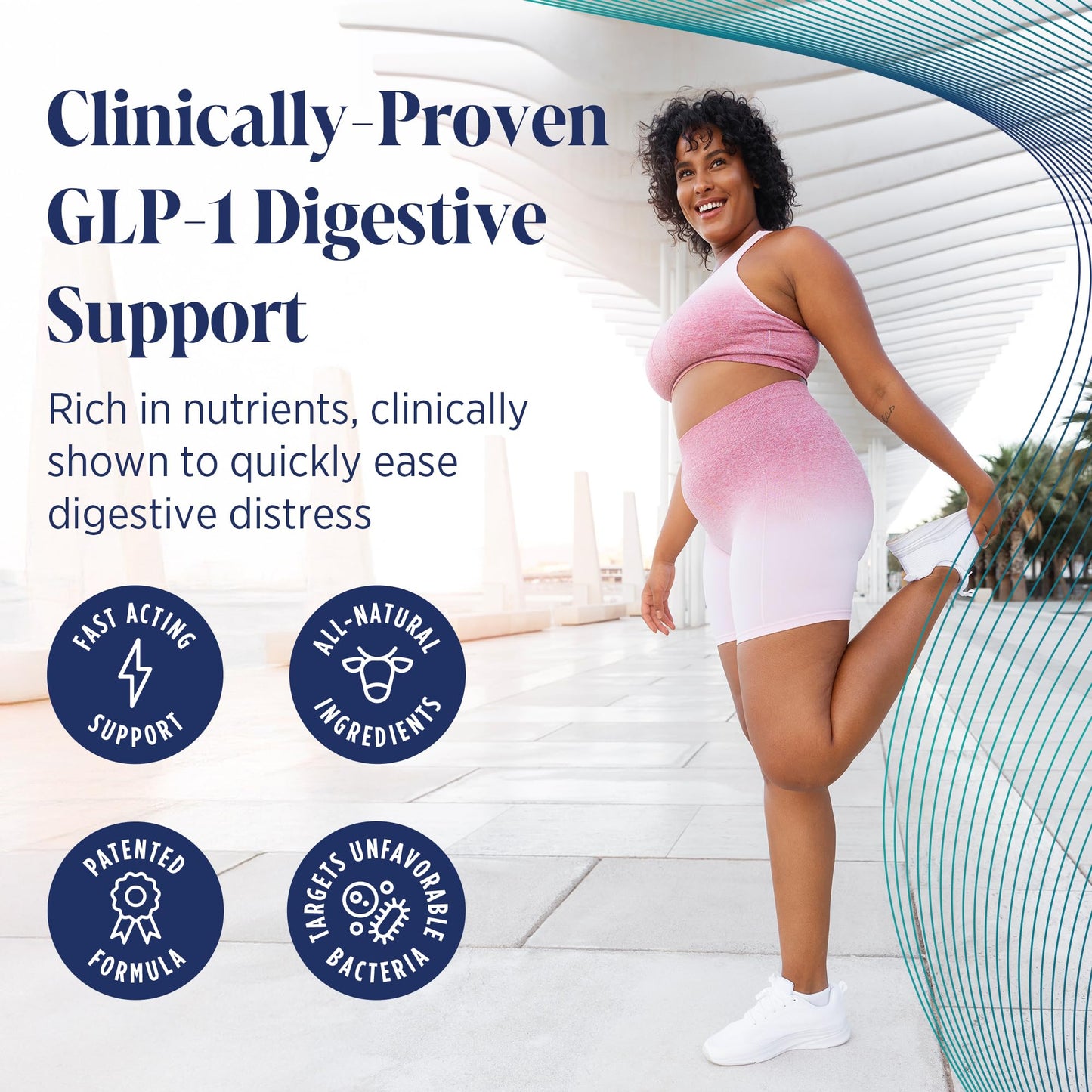 Relesium GLP-1 Digestive Health Support Powder 6.35 Ounce (Pack of 1)