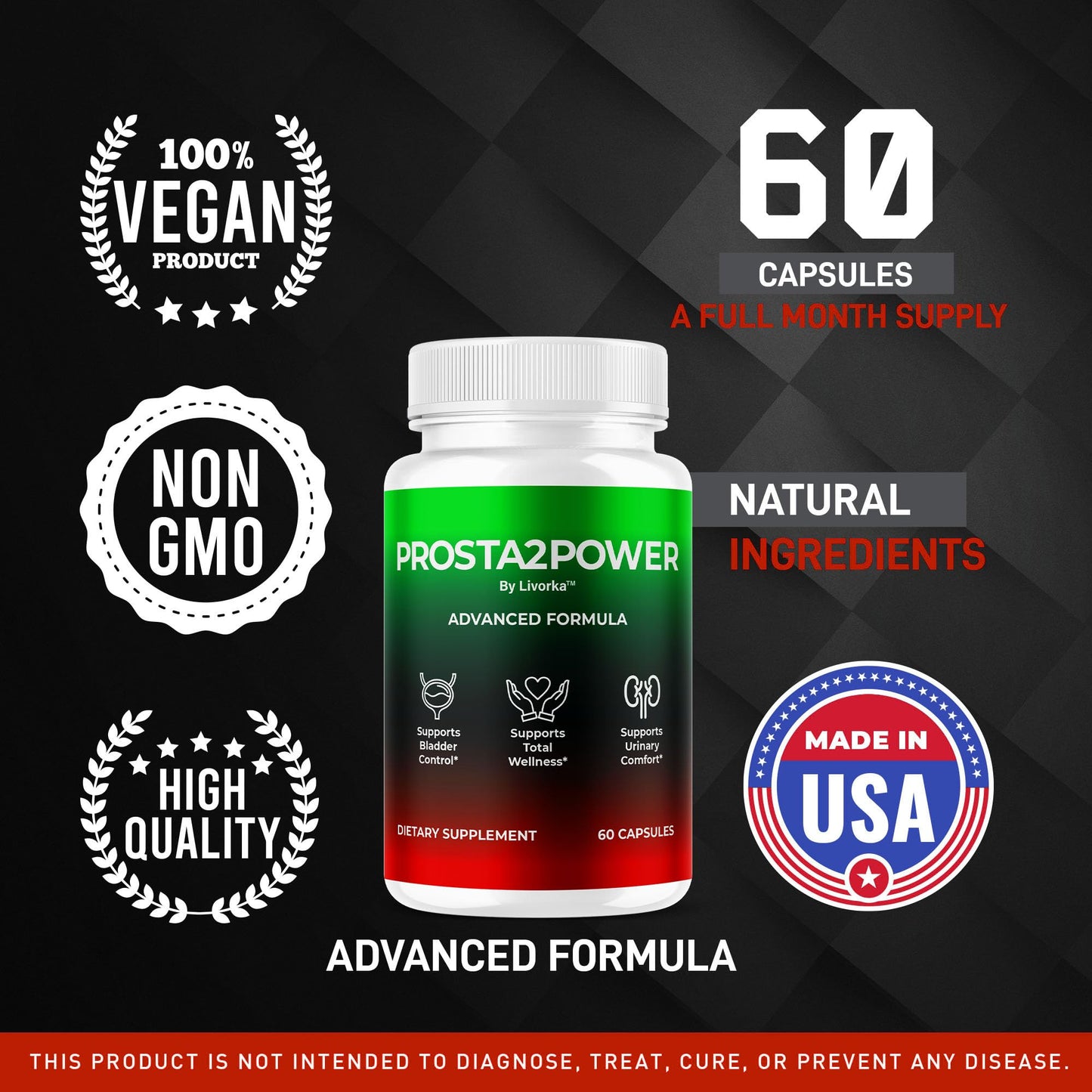 LIVORKA Prosta2Power Capsules 300 Capsules