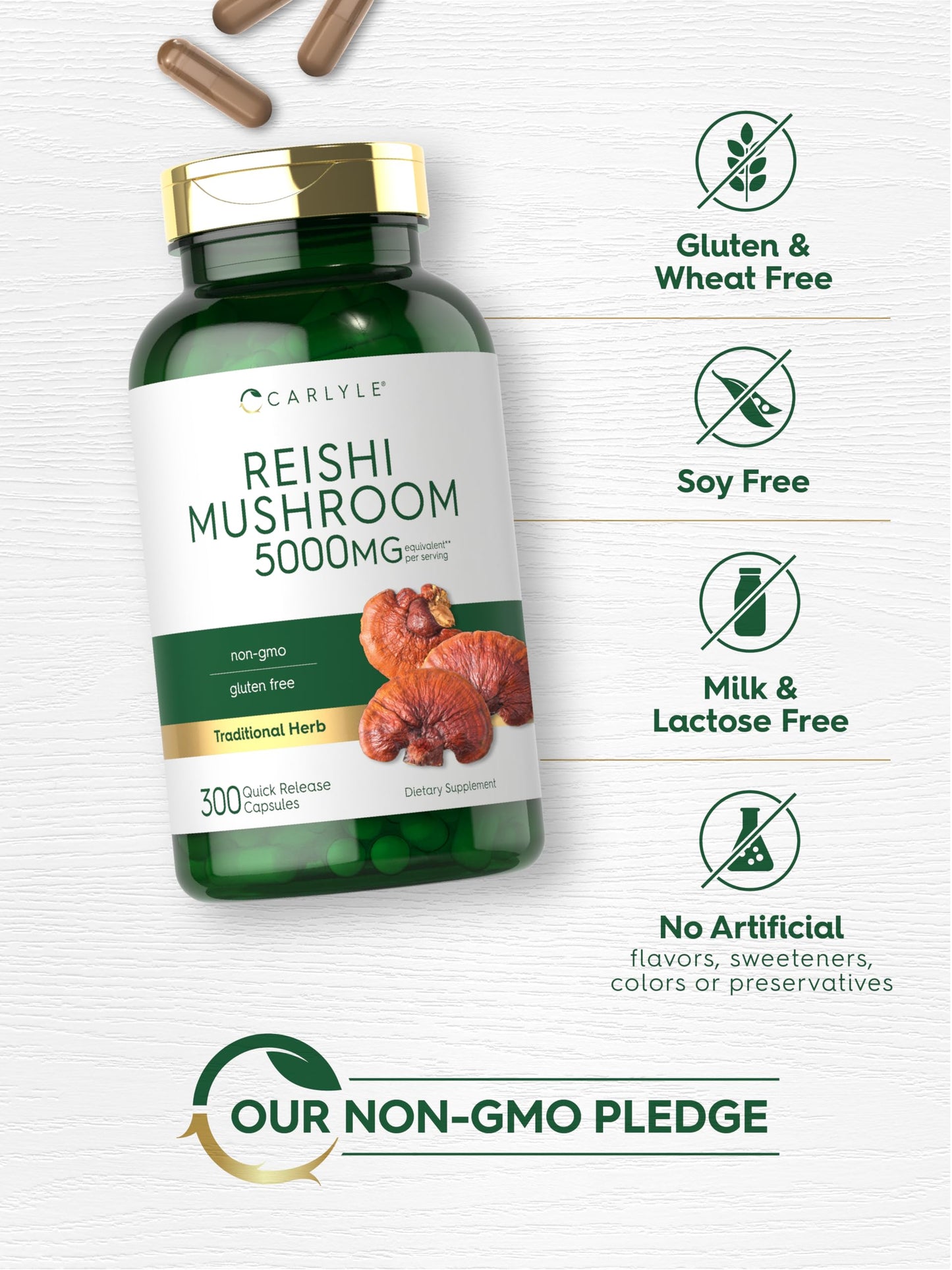 Carlyle Reishi Mushroom Capsule 300