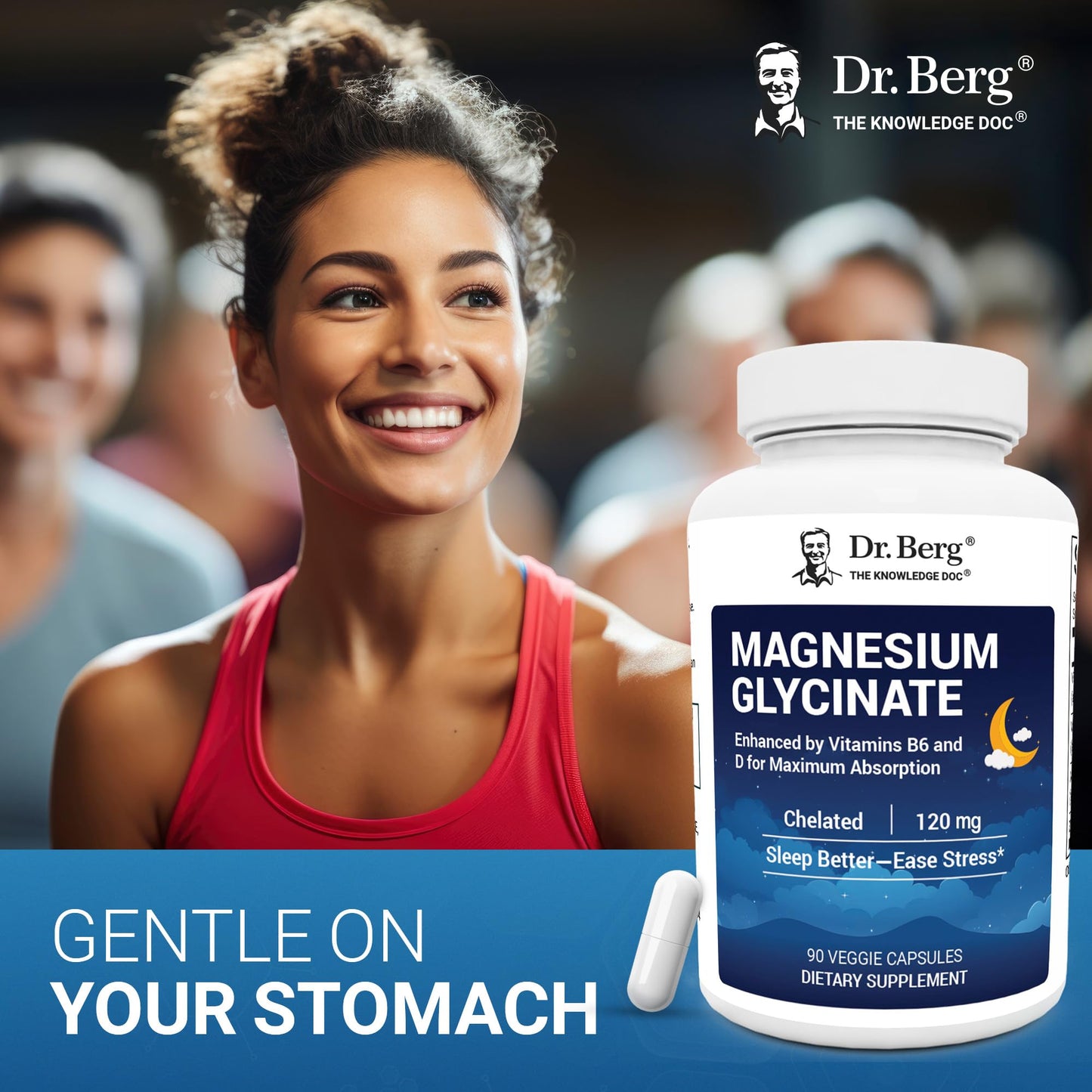 Dr. Berg Nutritionals Magnesium Glycinate Capsule 90 Count