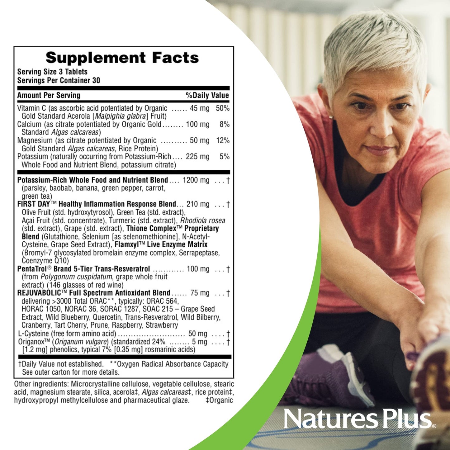 NaturesPlus AgeLoss Blood Pressure Support 90 Tablets