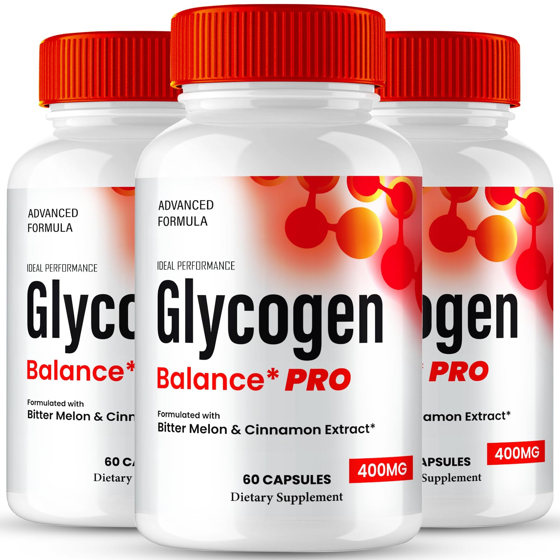 IDEAL PERFORMANCE Glycogen Balance Pro Advanced Blood Formula Capsules, 180 Capsules