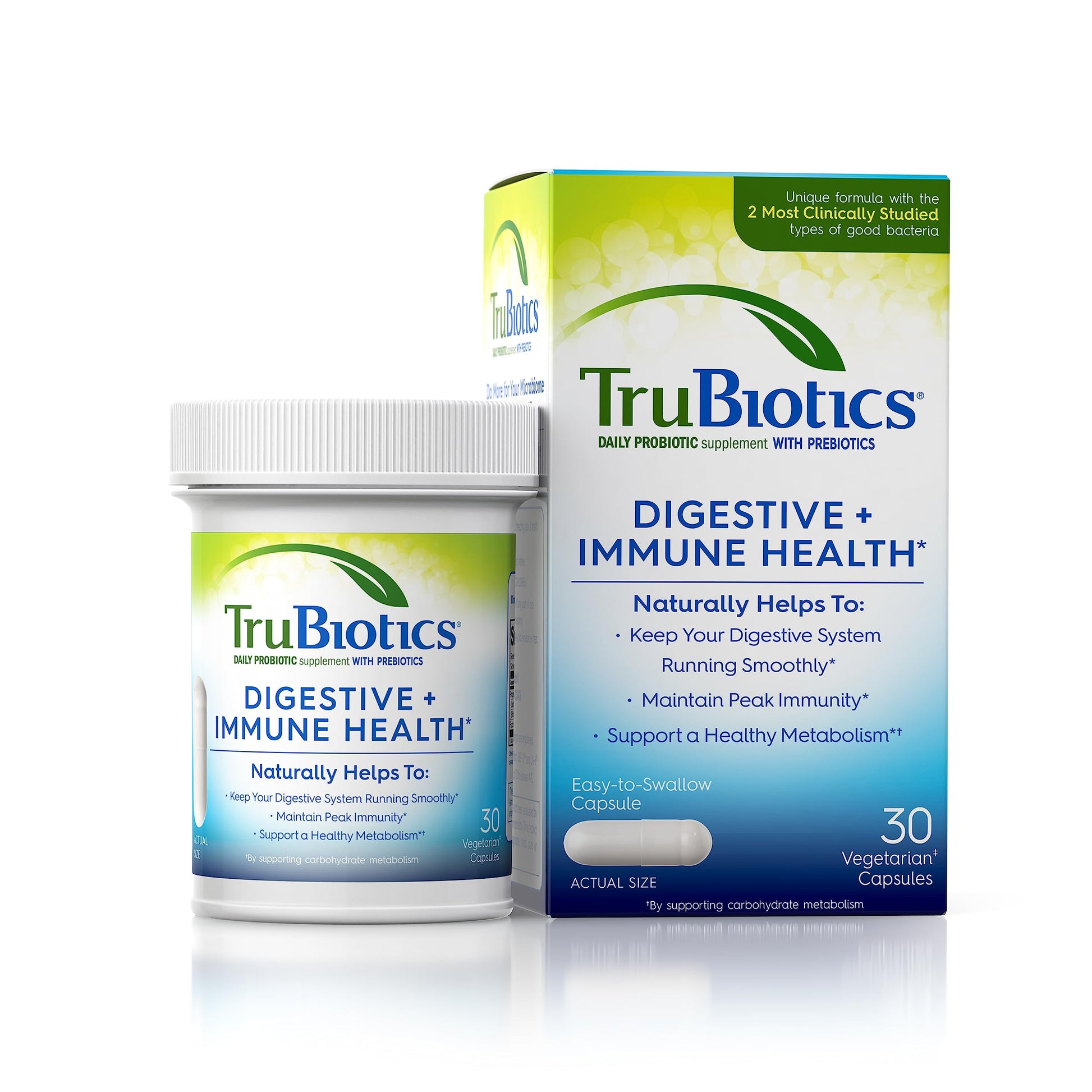 TruBiotics Probiotics for Digestive & Immune Health Capsule 30 Count