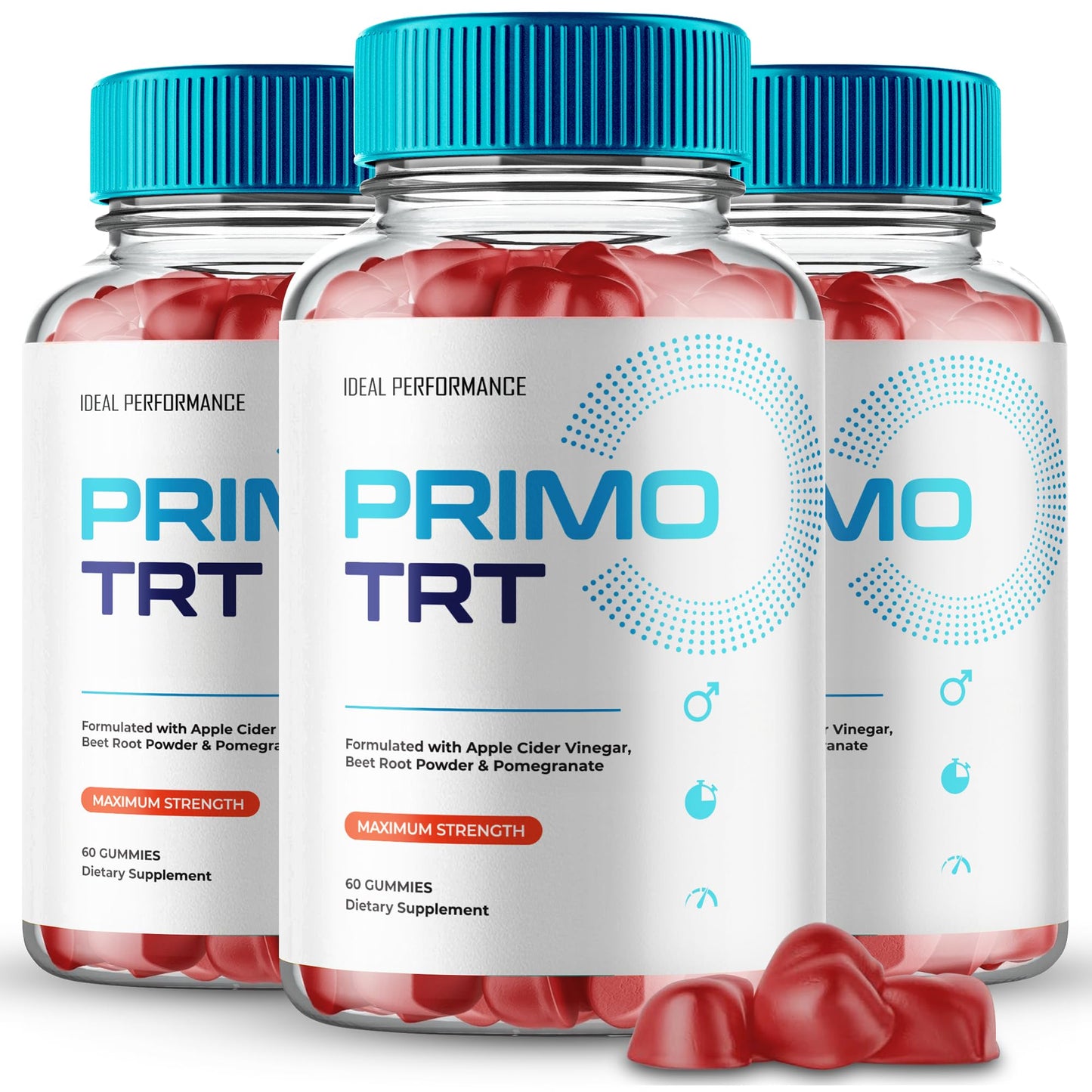 IDEAL PERFORMANCE Primo TRT Gummies 180 Gummies